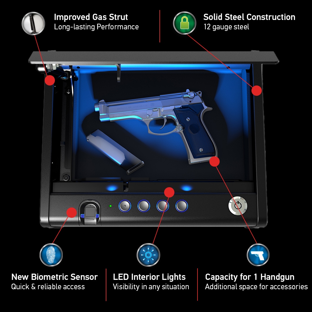 SentrySafe QAP1BLX Gun-Safes - View #2