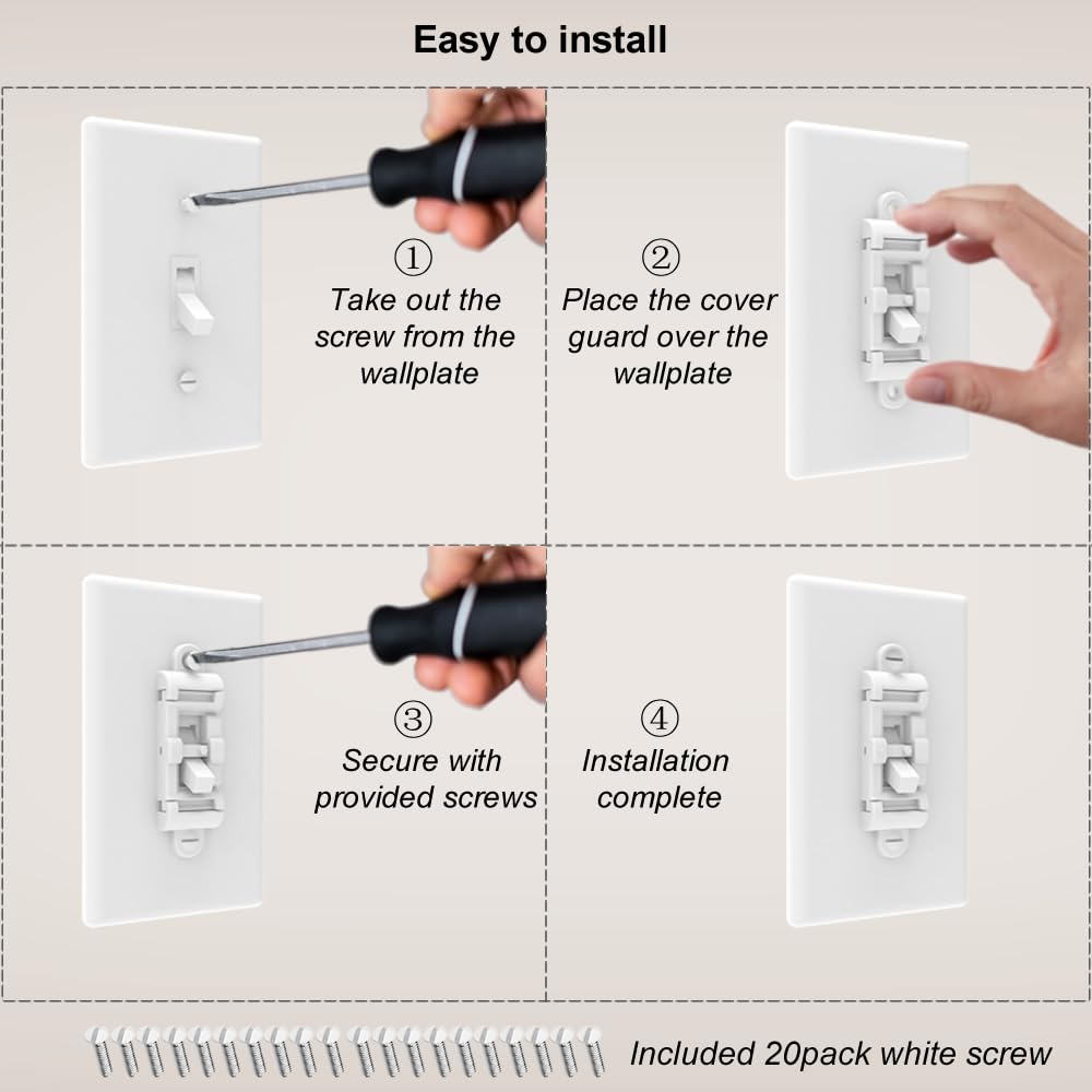 AOIZGMY LAZ0803Z494 Electrical-Wall-Plates - View #5