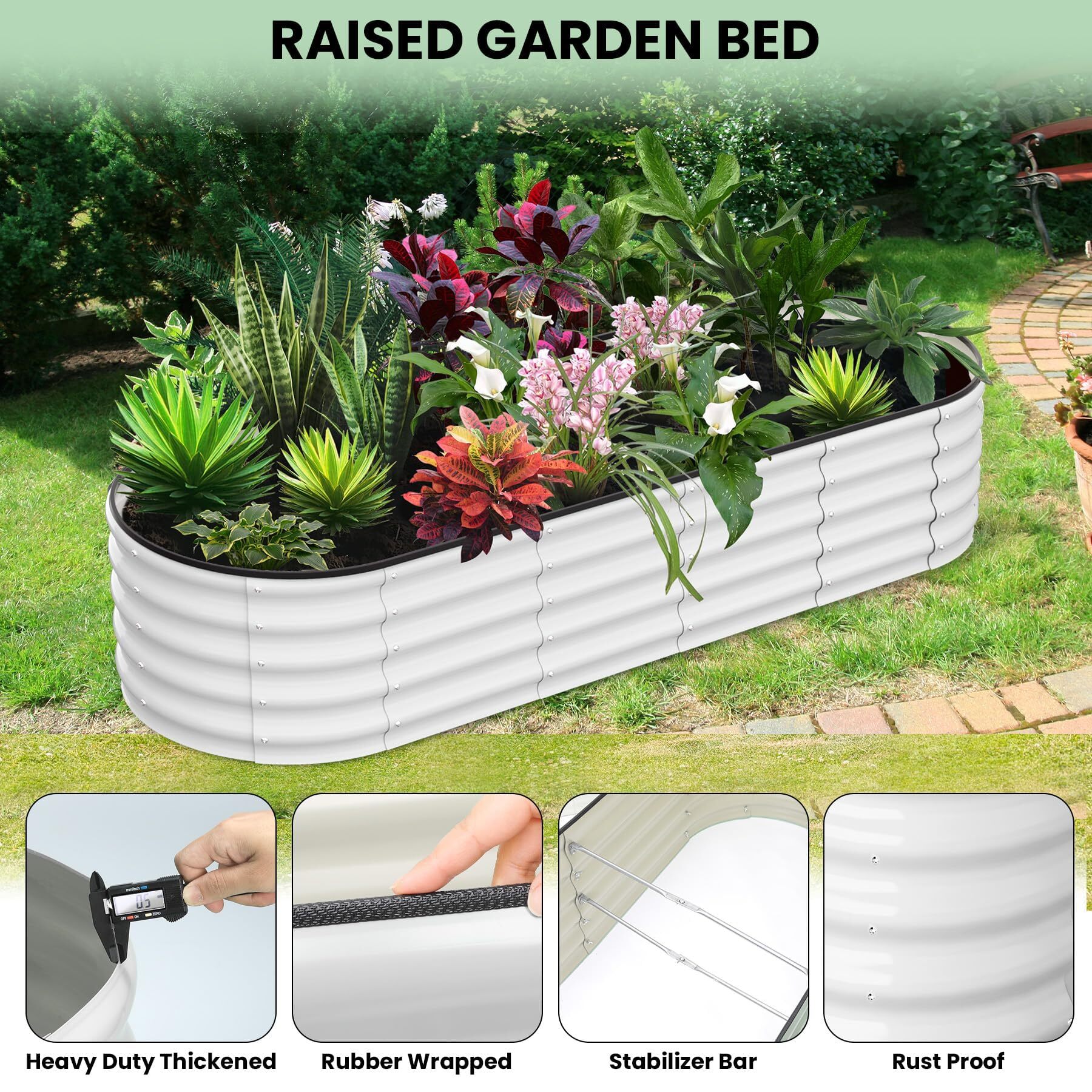 Encore Beets JANE-Z1B5G7FT Raised-Garden-Beds - View #3