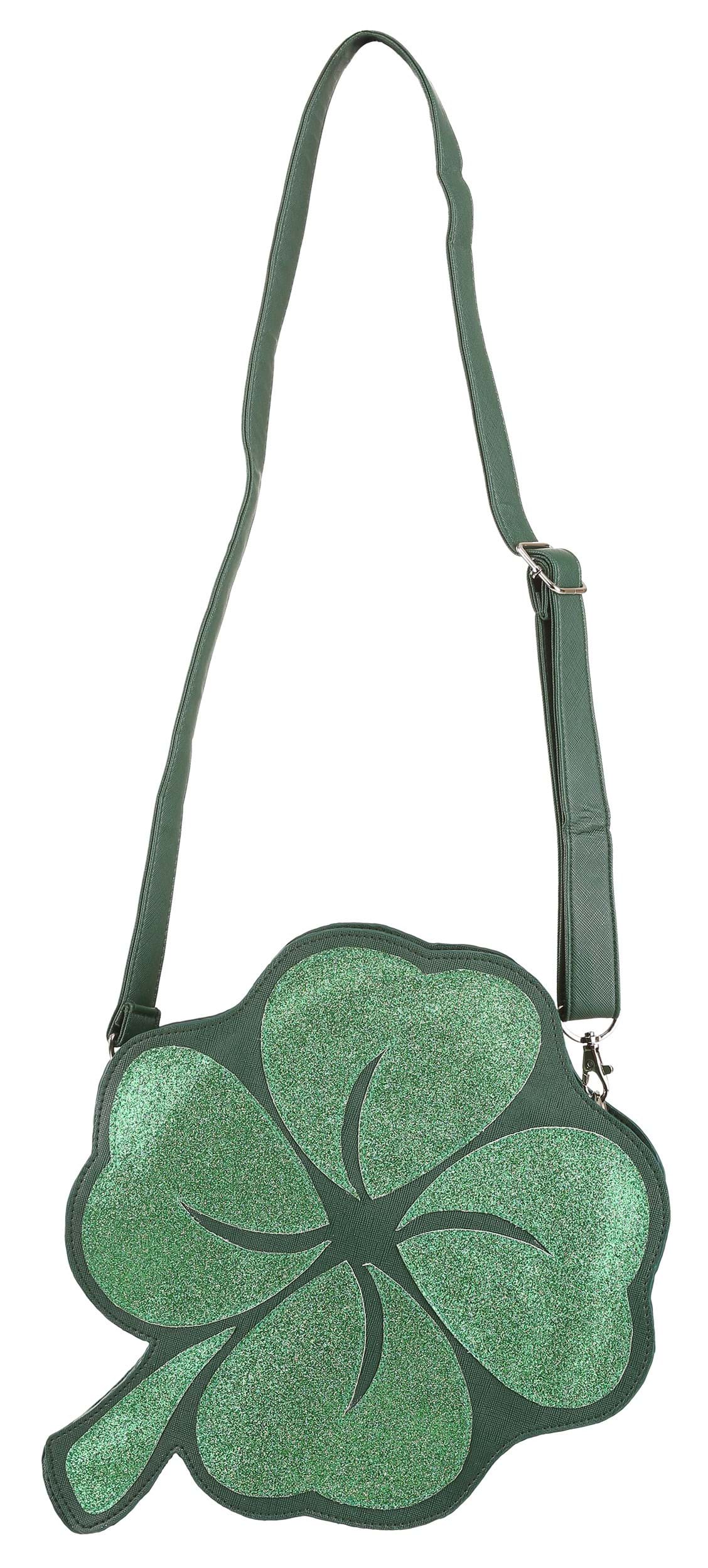HalloweenCostumes FUN1811 FUN Costumes St. Patrick's Day 4 Leaf Clover Purse St. Patrick's Day Accessories Standard