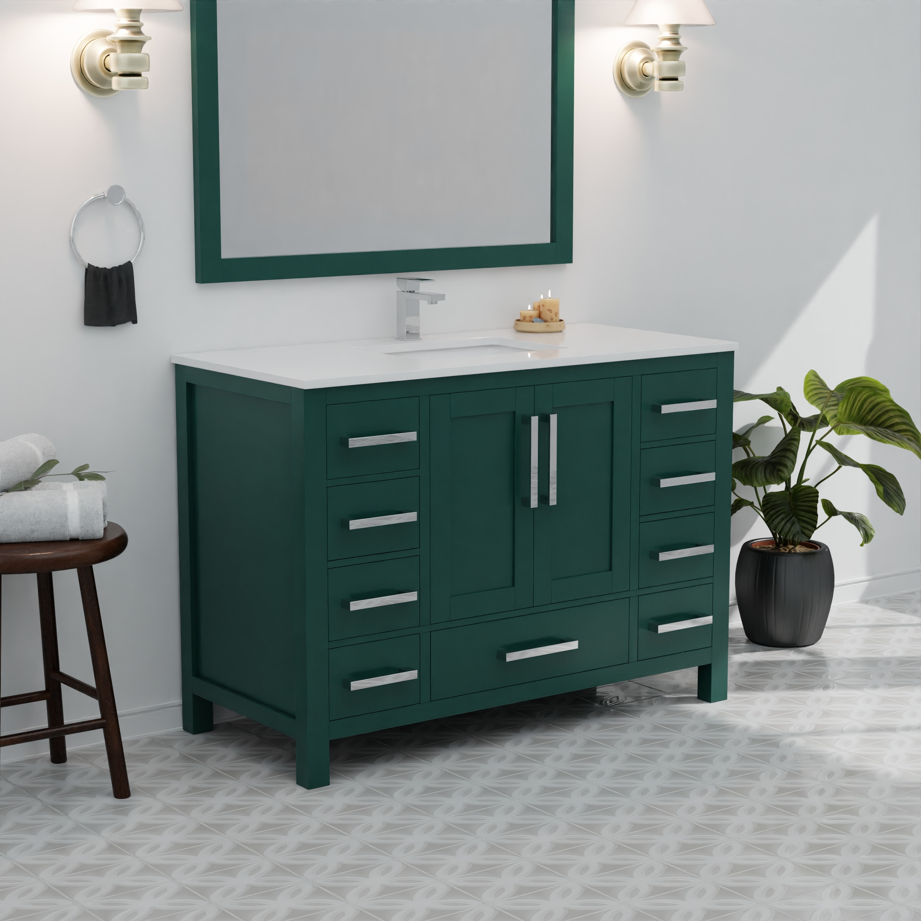 Lexora LVJ48SG300 Bath-Vanity-Combo - View #12