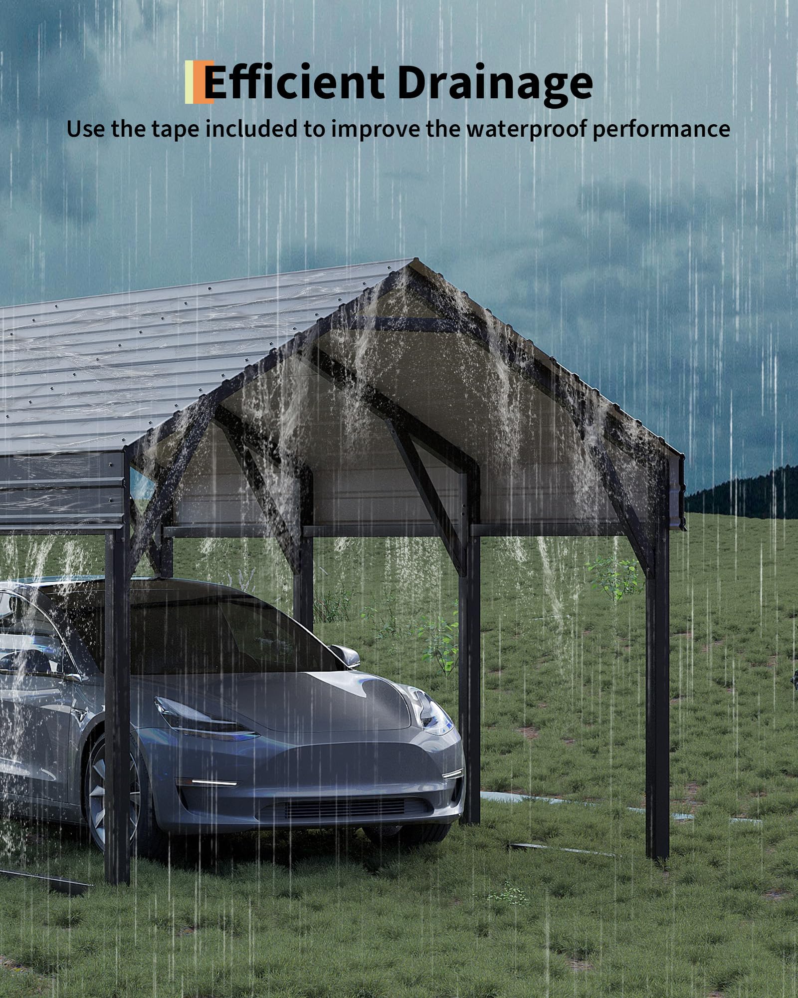 GarveeLife LMYCP-HV450800 Carport-Covers - View #7