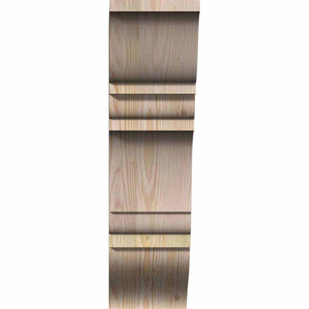 Ekena Millwork BKT06X18X22OLY01RDF Exterior-Brackets-Braces - View #2