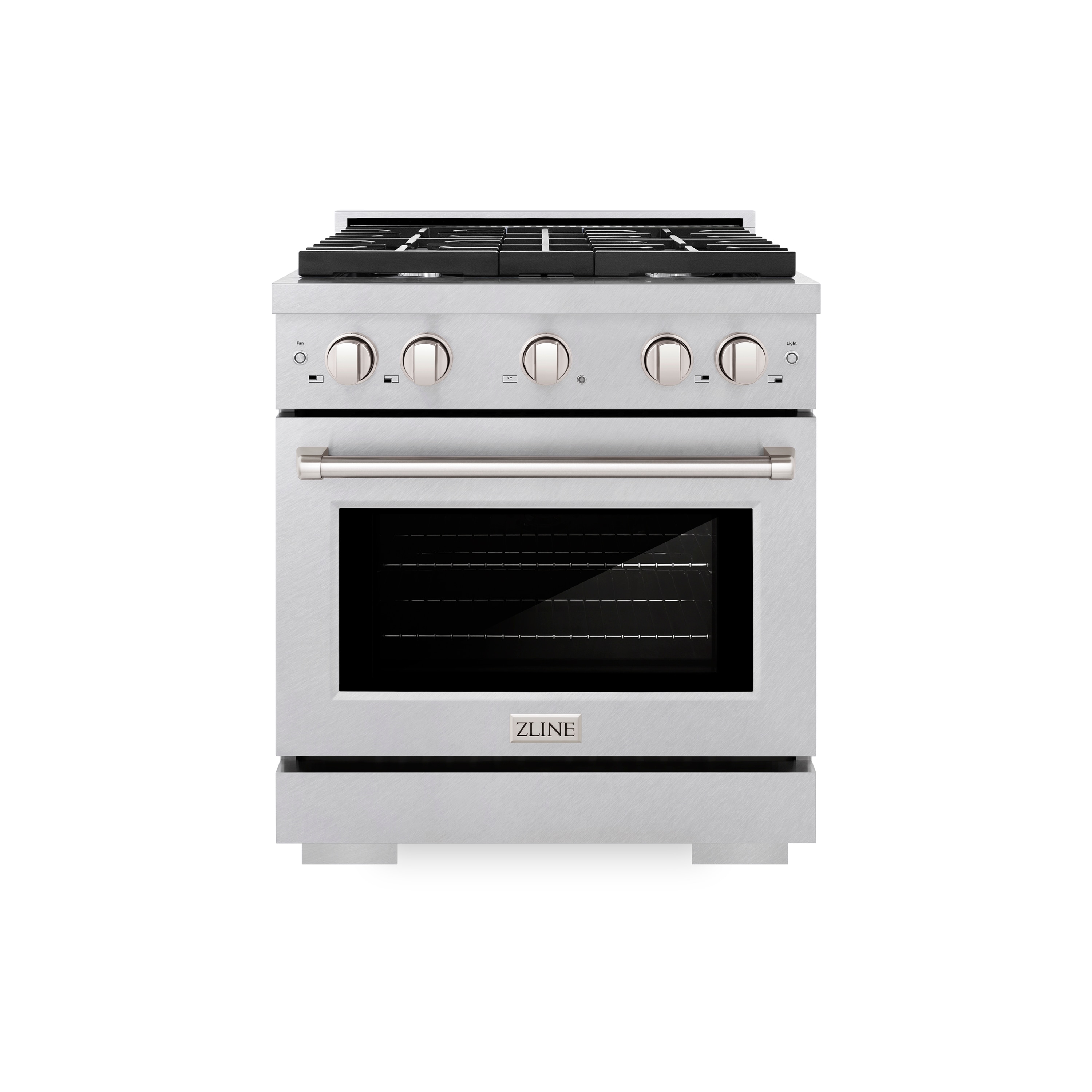 ZLINE KITCHEN & BATH SDRS-30 Paramount 30-in Standard 4 burners Convection Oven Freestanding Dual Fuel Range ( Fingerprint Resistant Stainless Steel )