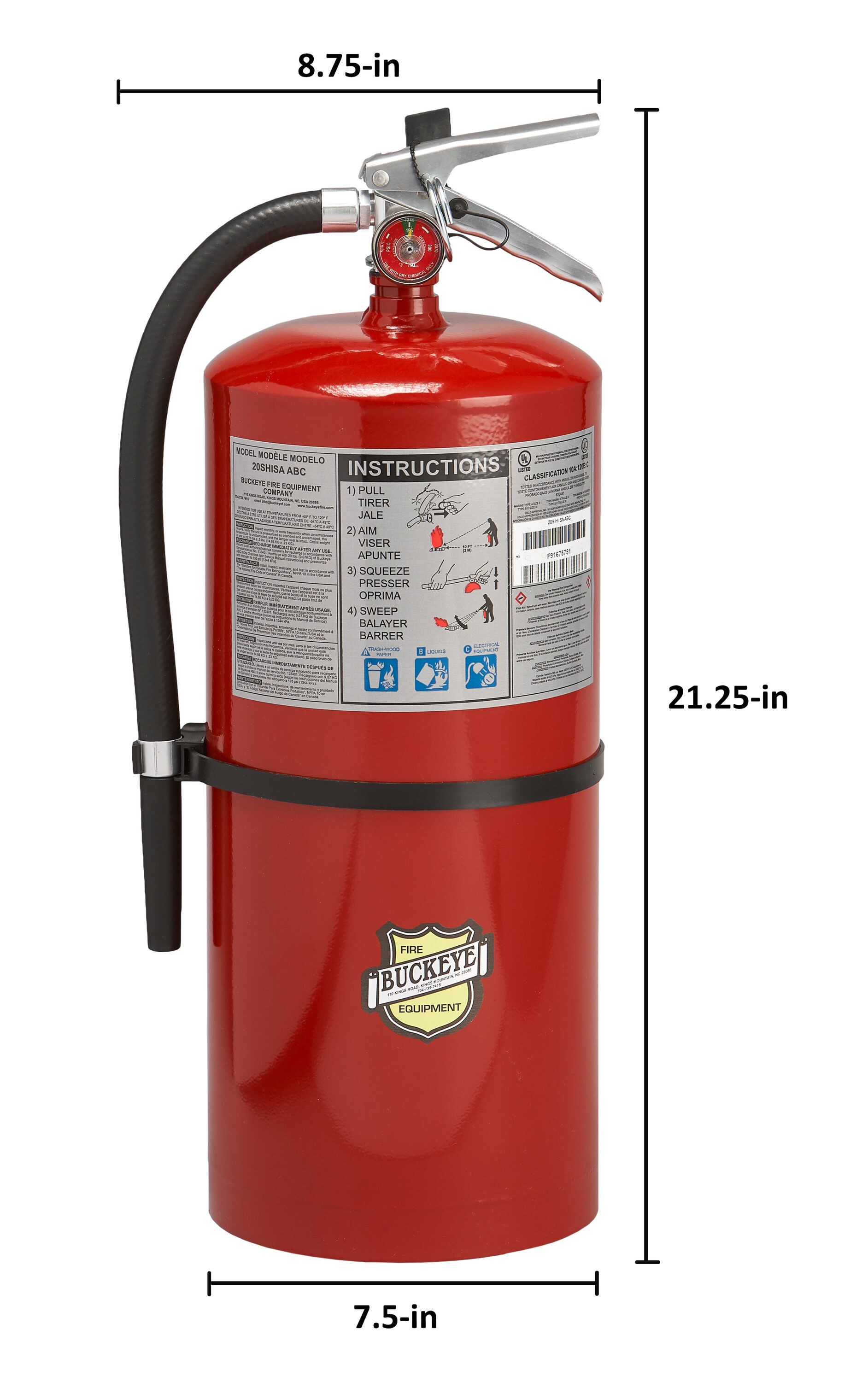 Buckeye 12120 Fire-Extinguishers - View #3