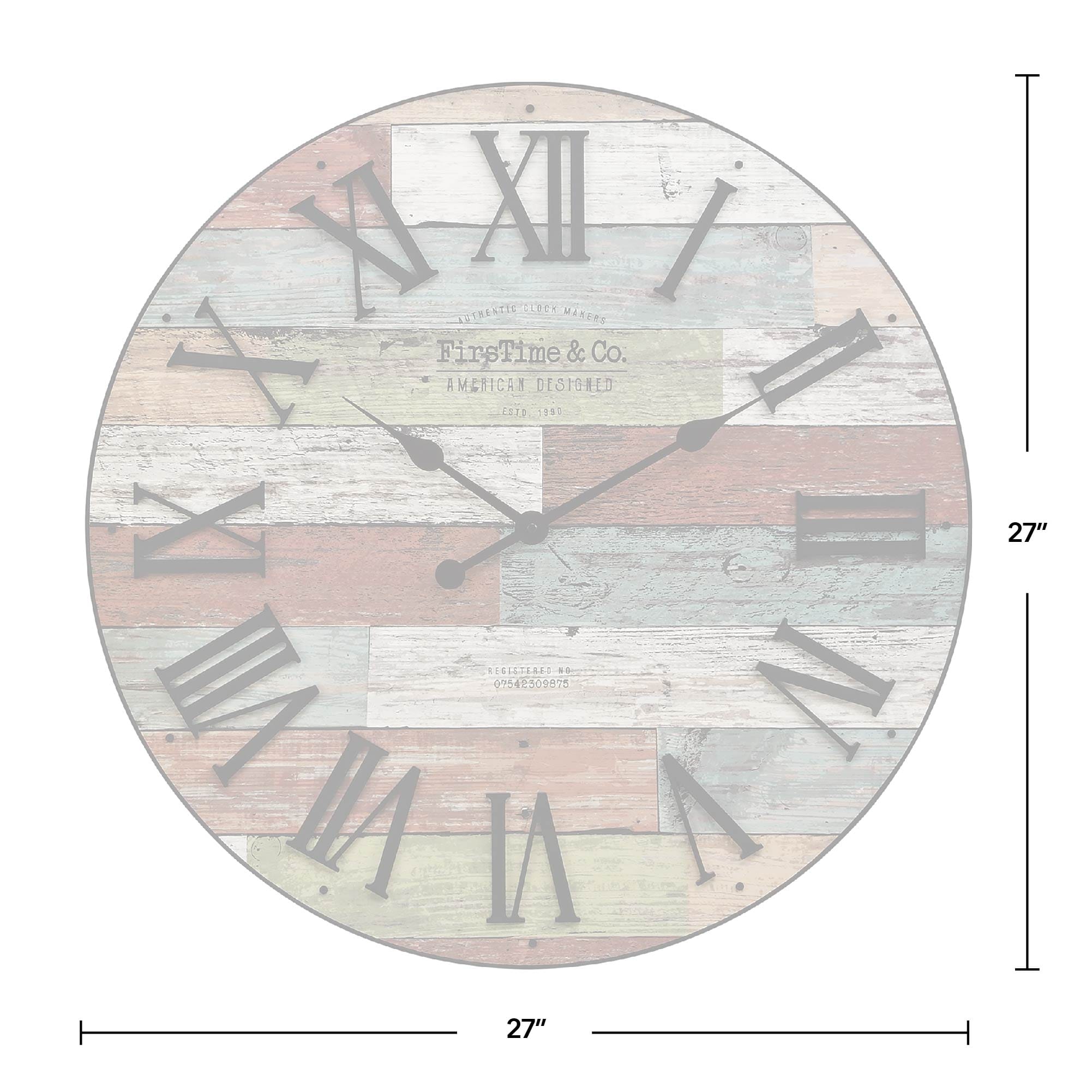 FirsTime 31207 Indoor-Outdoor-Clocks - View #4