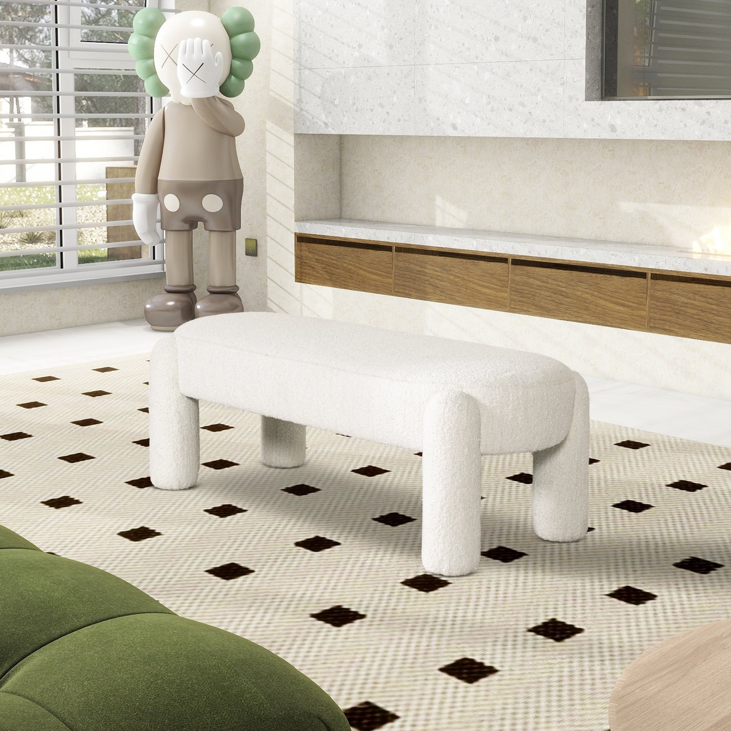 Jennifer Taylor Home LMBC-85800 bench - View #2