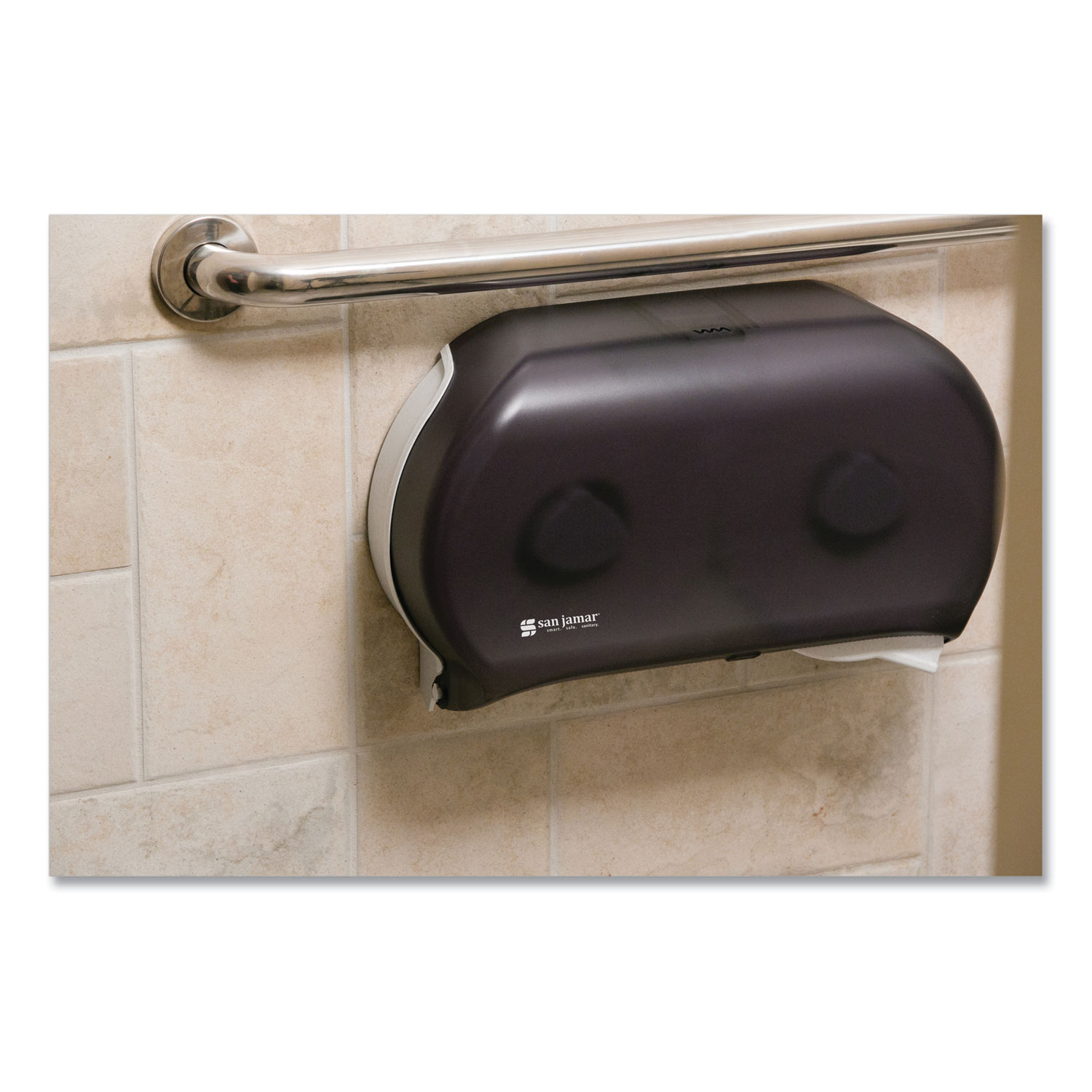 San Jamar SJMR4000TBK Comm-Toilet-Tissue-Dispensers - View #8