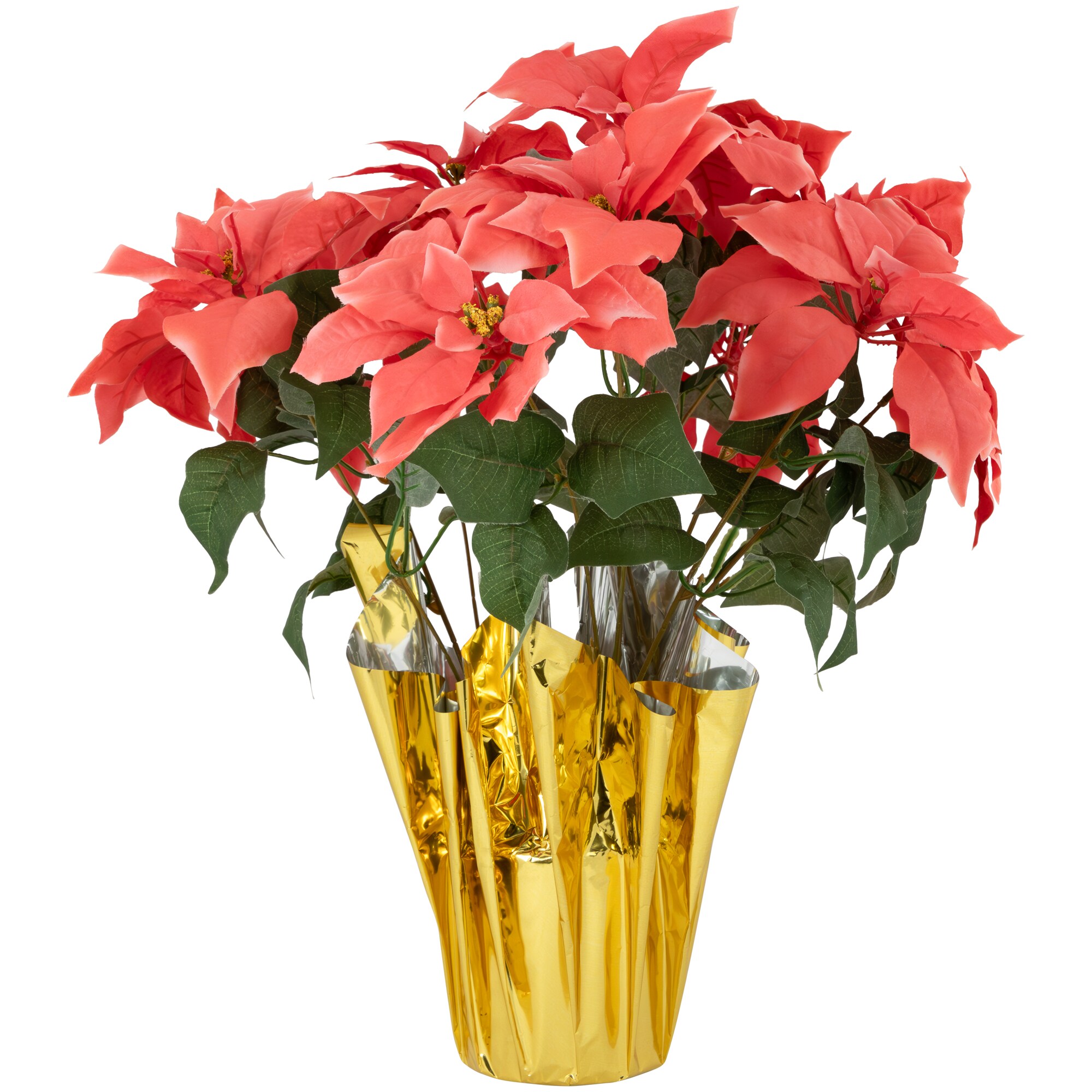 Northlight 35680739 22-in Tabletop Decoration Poinsettia Christmas Decor