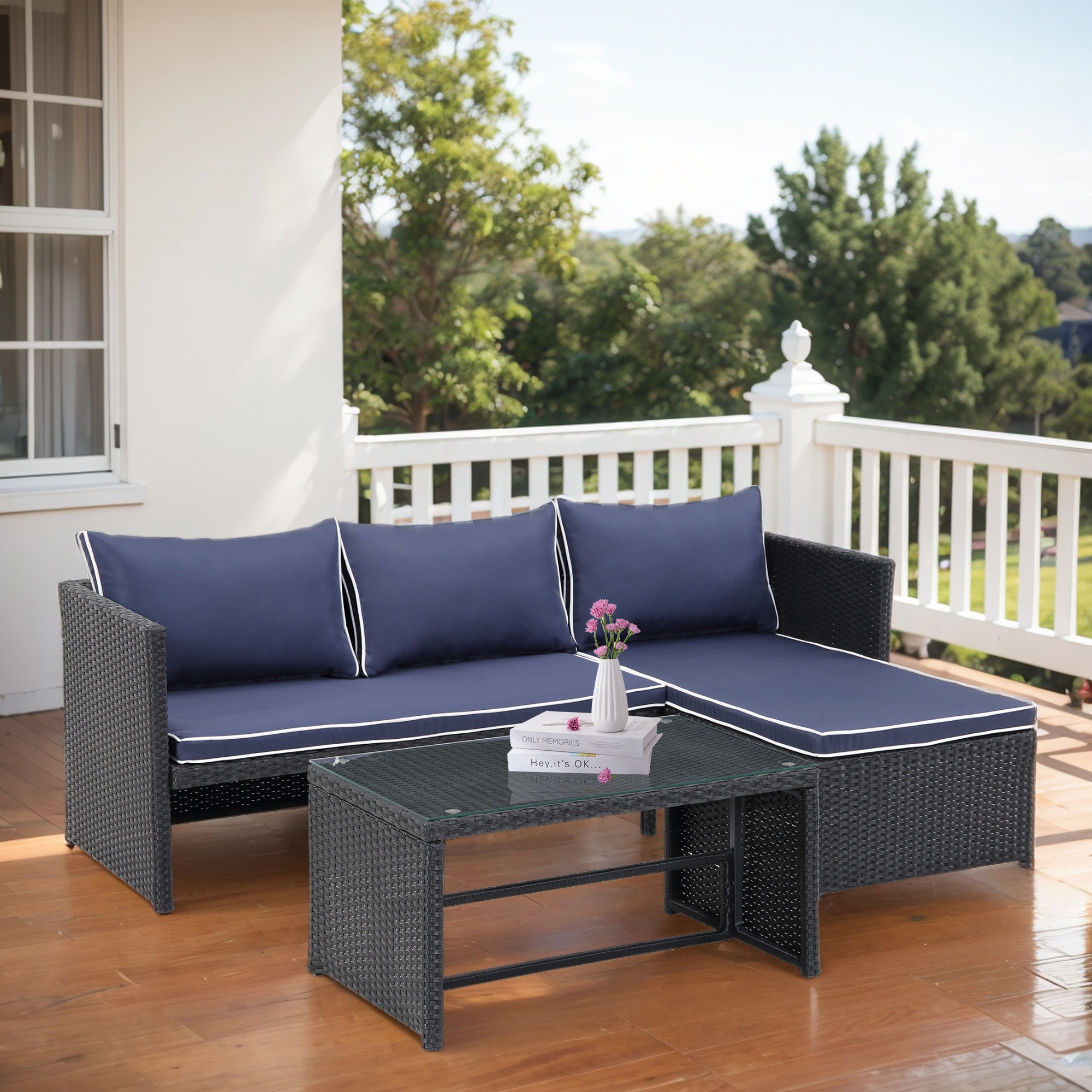 Grearden HZST023-NY Patio-Conversation-Sets - View #2