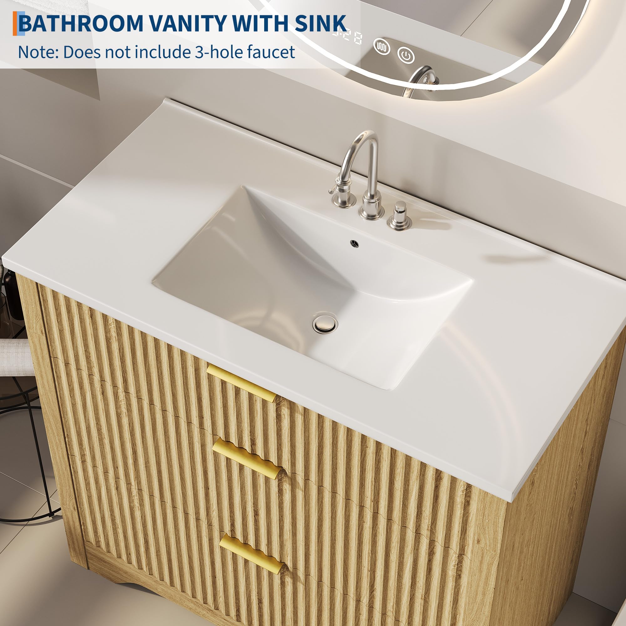 Garvee YXY-LO-PHO-0XUAUOK4 Bath-Vanity-Combo - View #3
