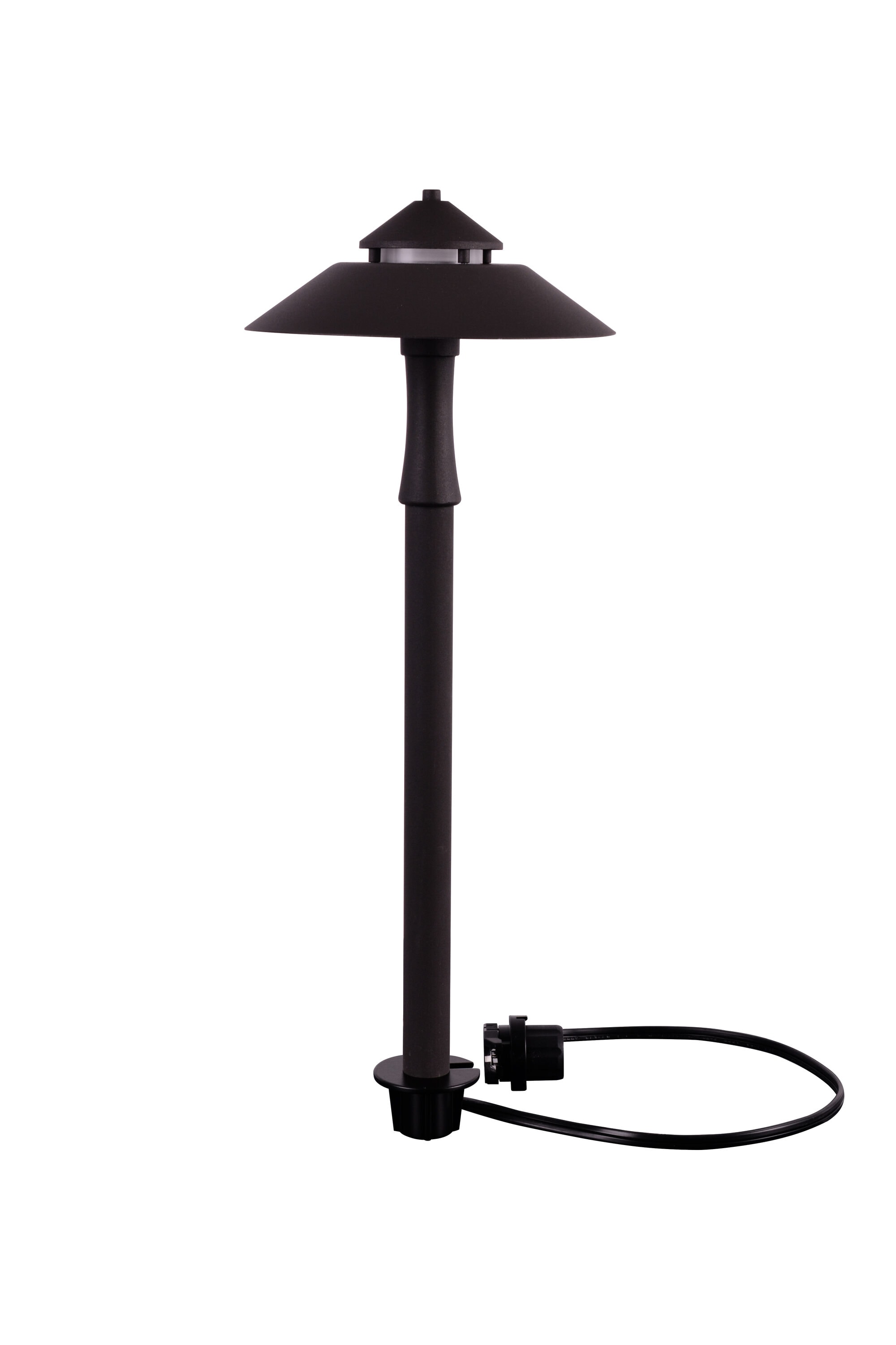 Harbor Breeze ZDL1235-L9K8030 90 -Lumens 1.5 -Watt Bronze Low voltage Hardwired LED Outdoor Path Light ( 3000-K )