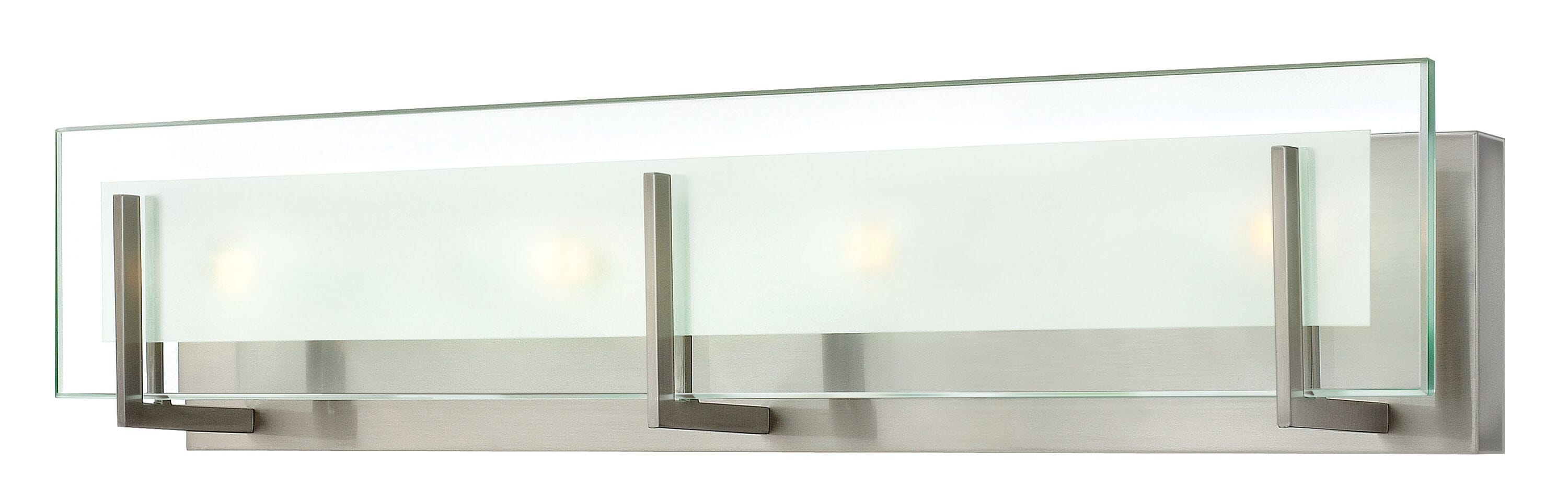 Hinkley 5654BN Latitude 26-in 4 -Light Brushed Nickel Modern/contemporary Vanity light