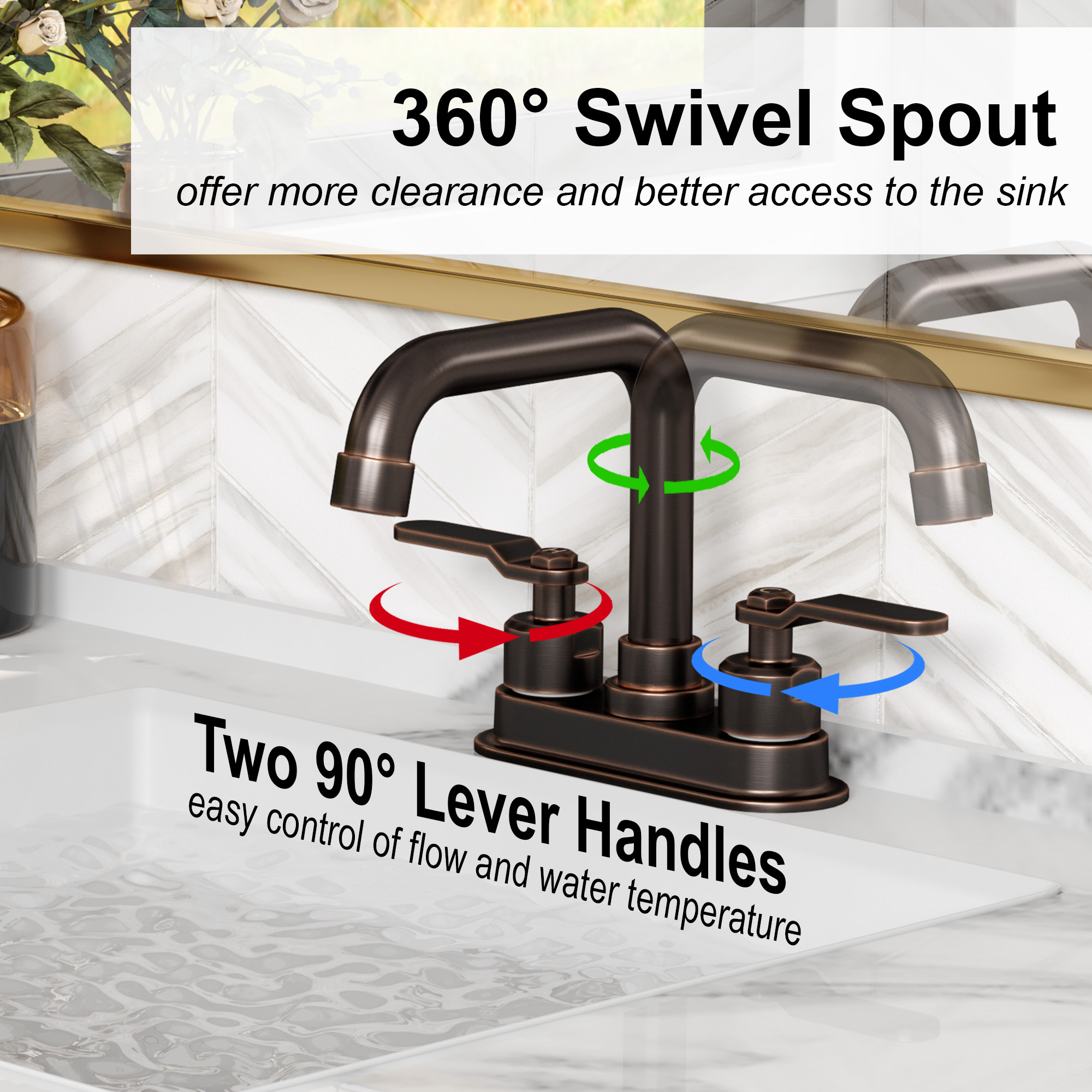 CASAINC KCLT0004-ORB Lavatory-Faucets - View #8