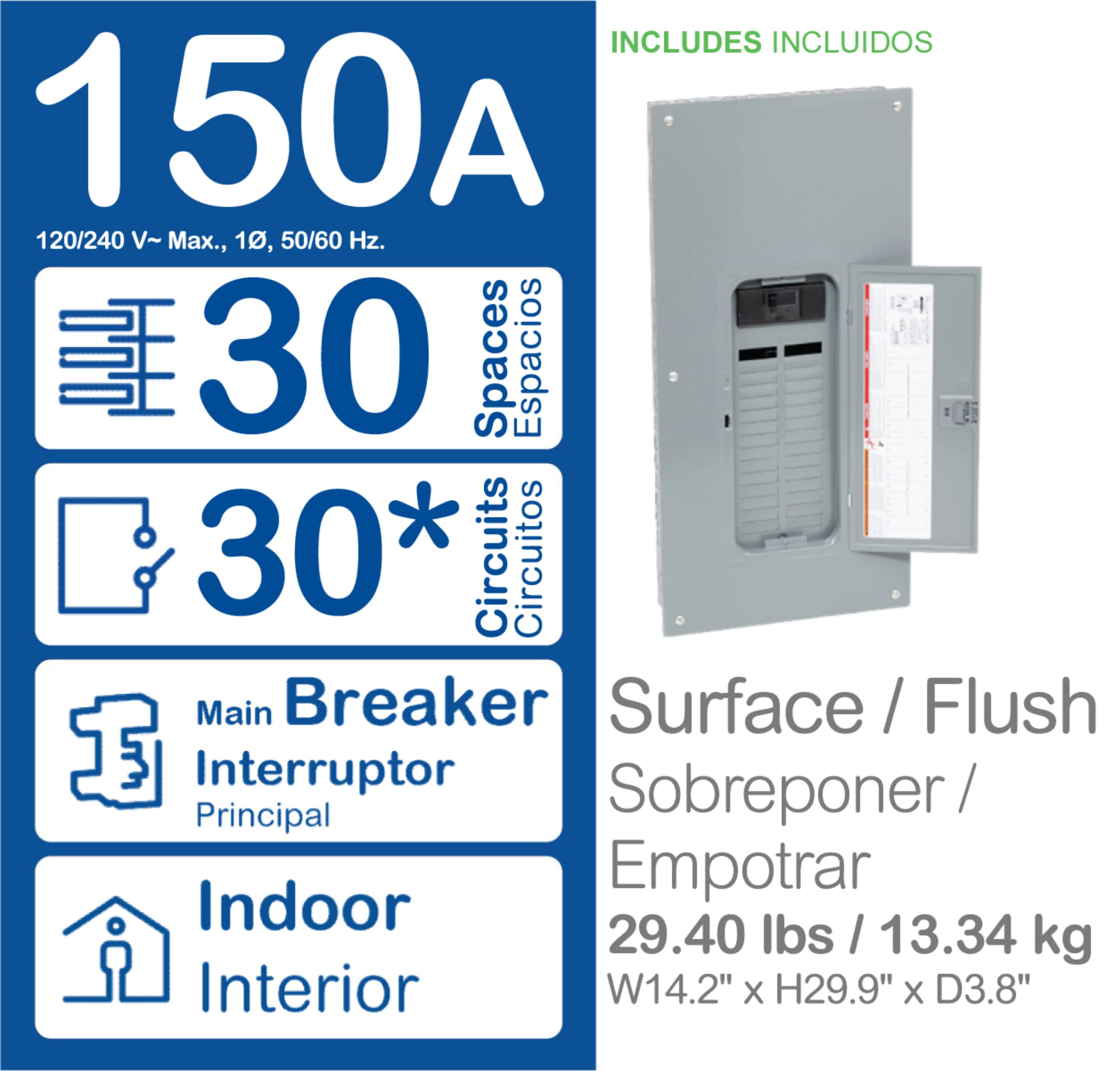 Square D QO30M150PC Load-Centers - View #3