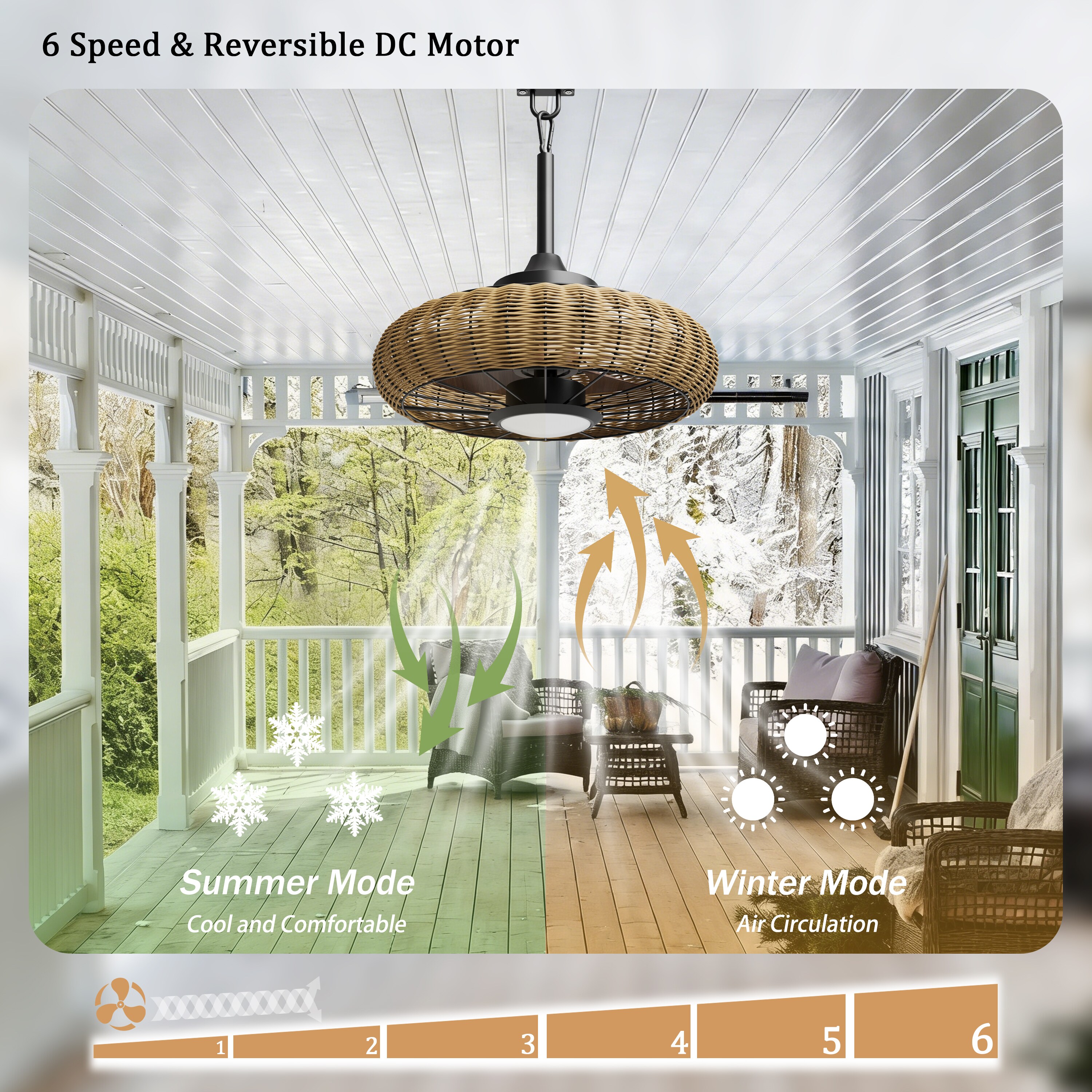 Lumiquesce LS-F3023-20-WOOD Ceiling-Fans - View #3