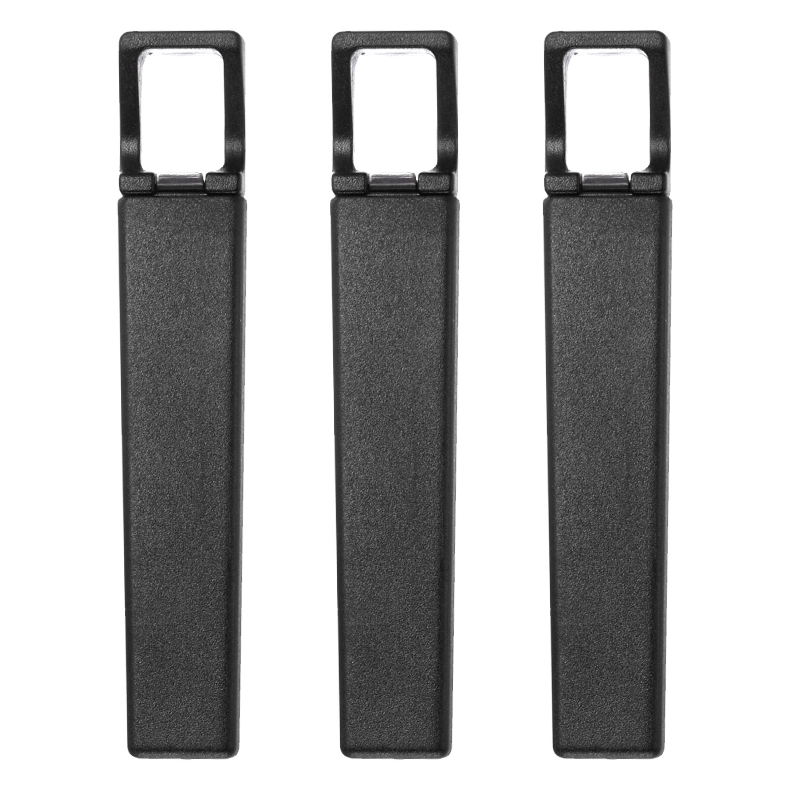 Unique Bargains 3pcs 4.2 Inch Travel Corkscrew Pocket Corkscrew Portable Wine Opener Plastic Rectangle Wine Cork Opener for Camping Travel Black #S26042700UX5252