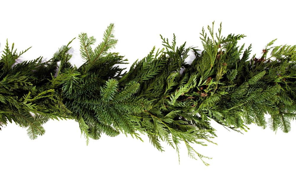 Pre-Order 6.5 foot Cedar Real Touch Realistic Faux Garland