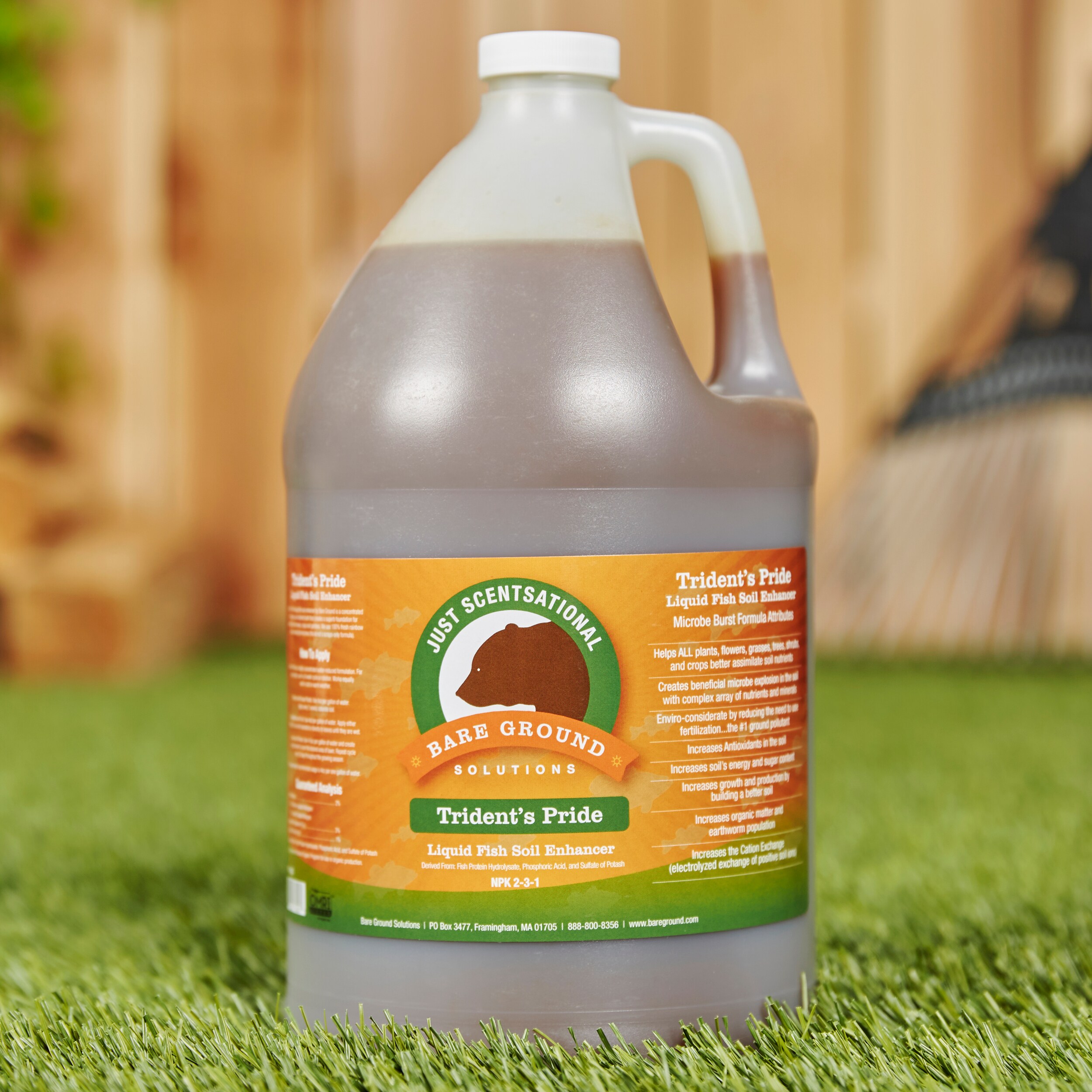 Just Scentsational Bare Ground Solutions TP-128G Lawn-Fertilizer - View #6
