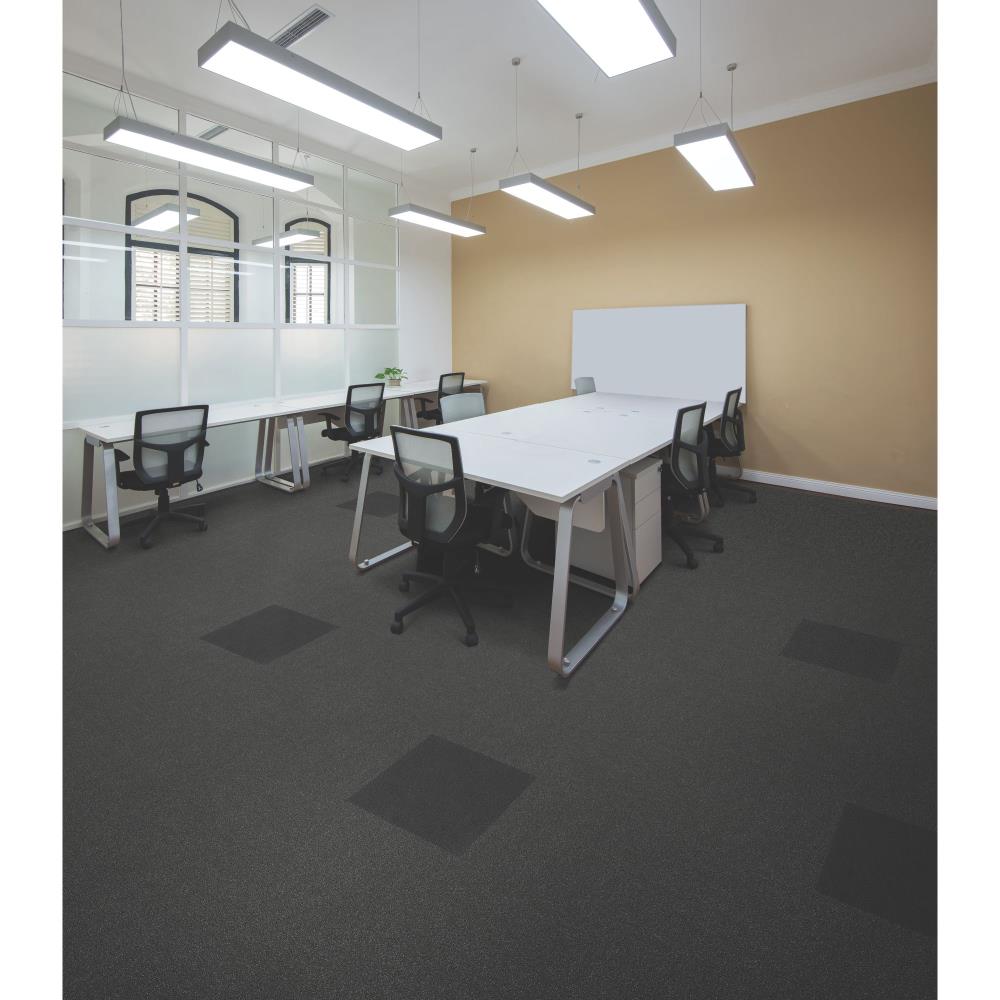 Mohawk (Sample) Home & Office Scholastic Tile Pavement Textured Indoor  Carpet in the Carpet Samples department at 