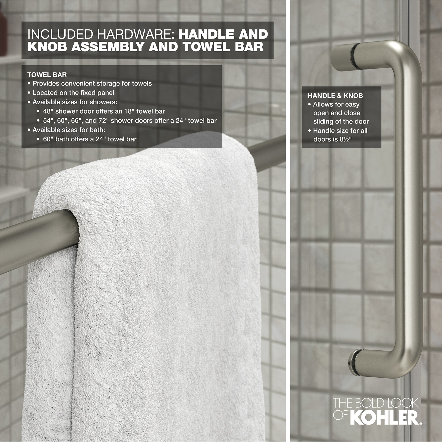KOHLER K-707609-6L-MX Shower-Doors - View #5