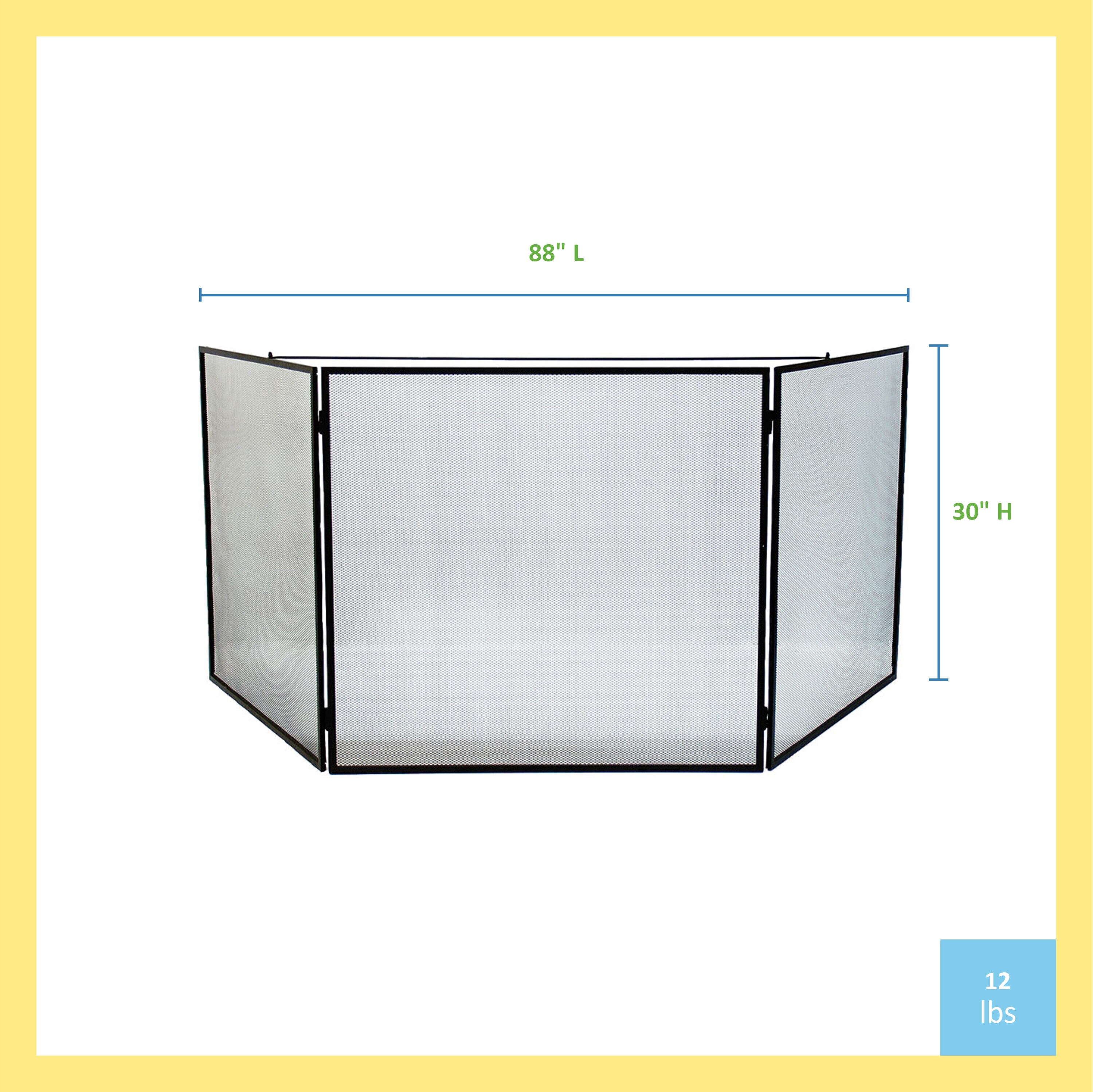 Minuteman International SCR-13 Fireplace-Screens - View #5
