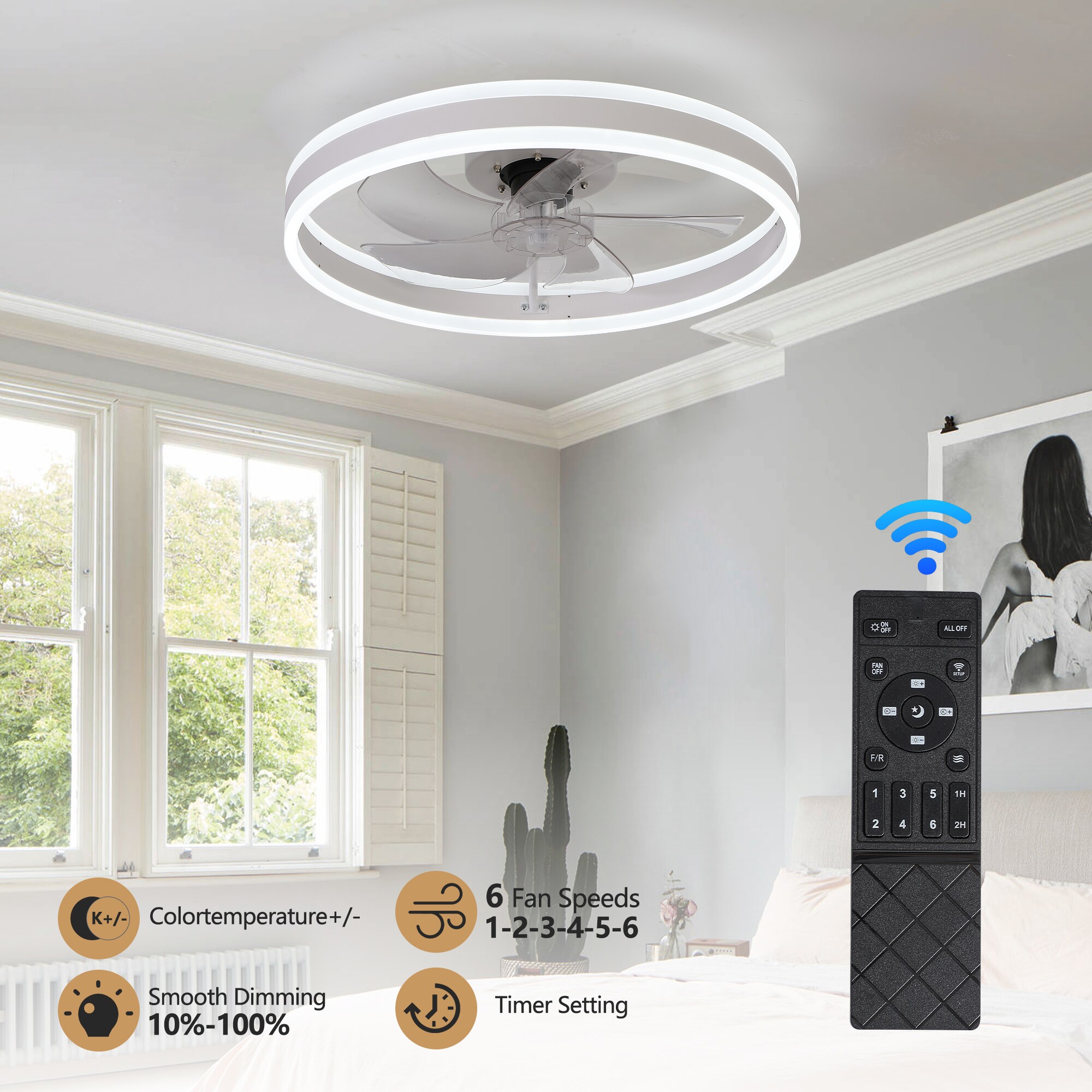 LUXEYARD DS-M-W1340P176451 Ceiling-Fans - View #7
