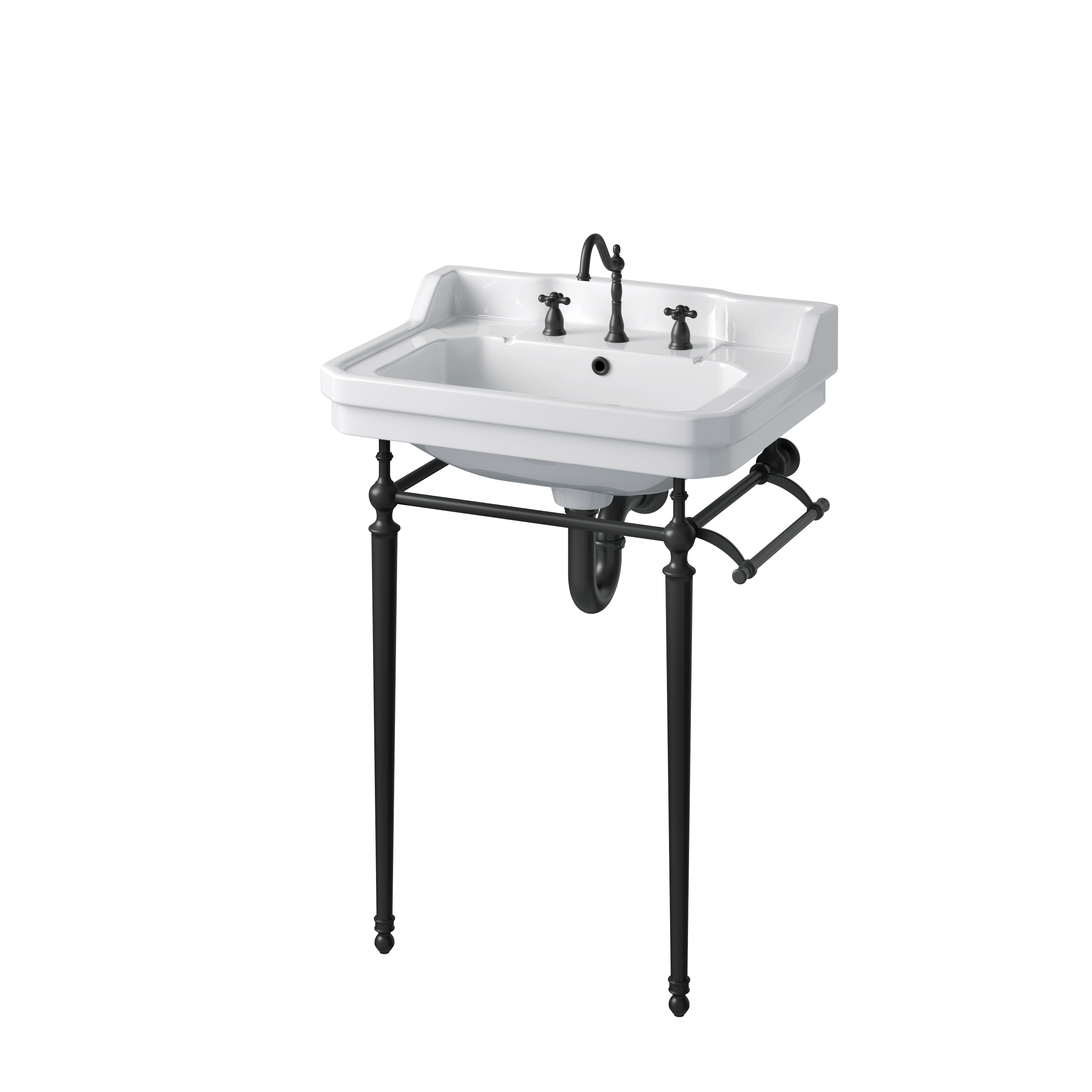 James Martin Vanities 318V24MBKCRM Bath-Sink - View #3