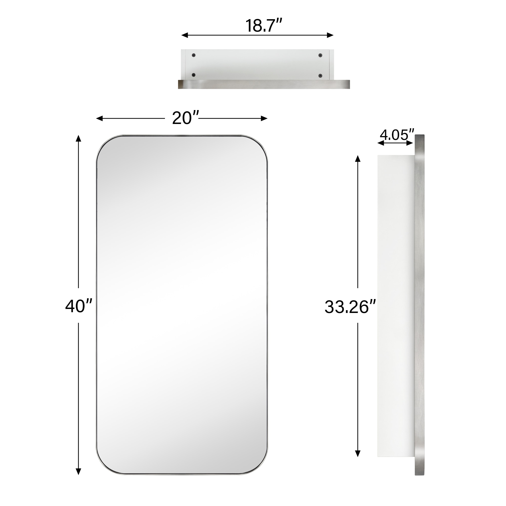 TEHOME GC-XB0021 Bathroom-Medicine-Cabinets - View #3