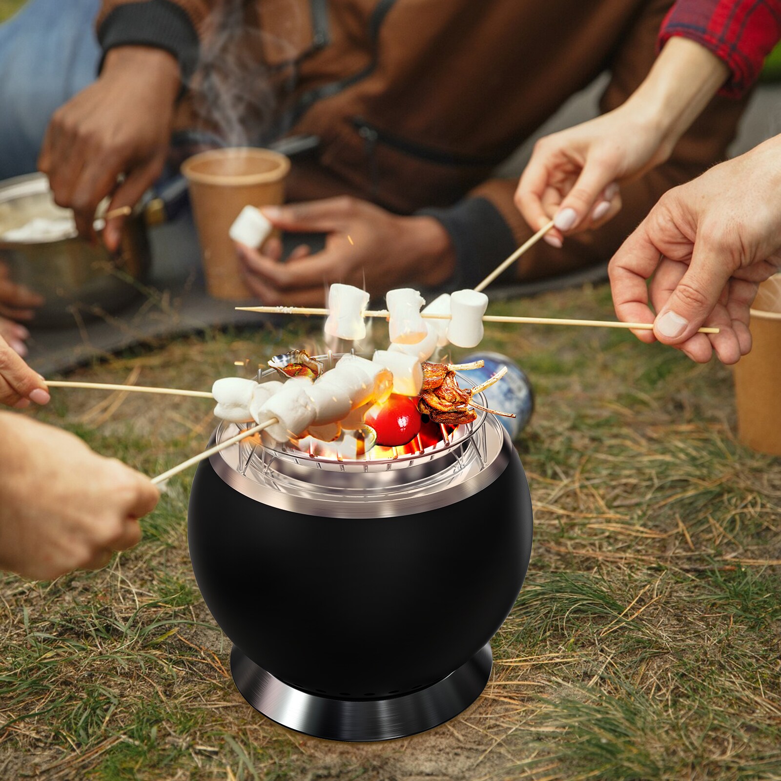 Runesay TABFIRP-02 Outdoor-Woodburning-Firepits - View #2