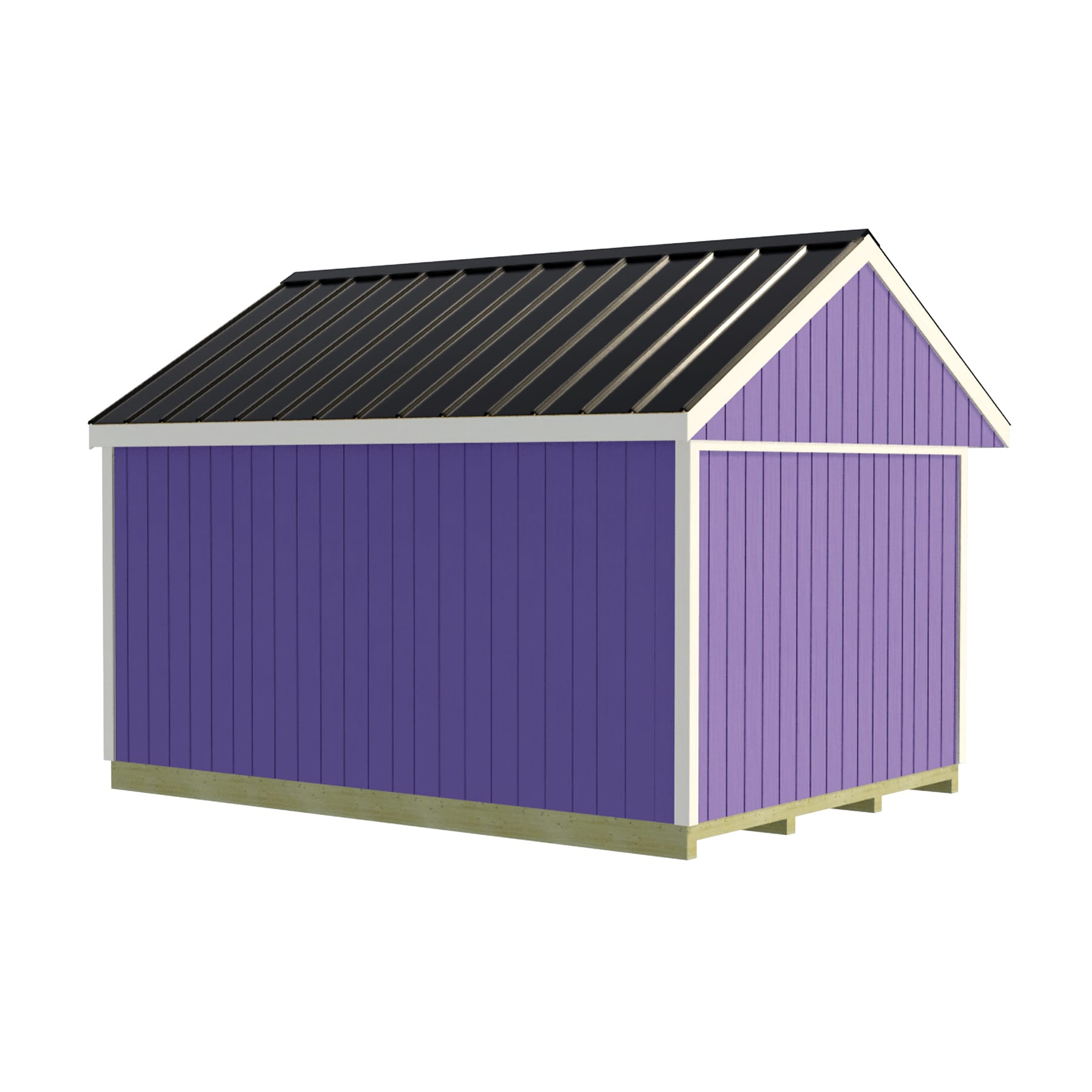 Best Barns Northwood 10-ft x 14-ft Gable Style Wood Outdoor Storage ...