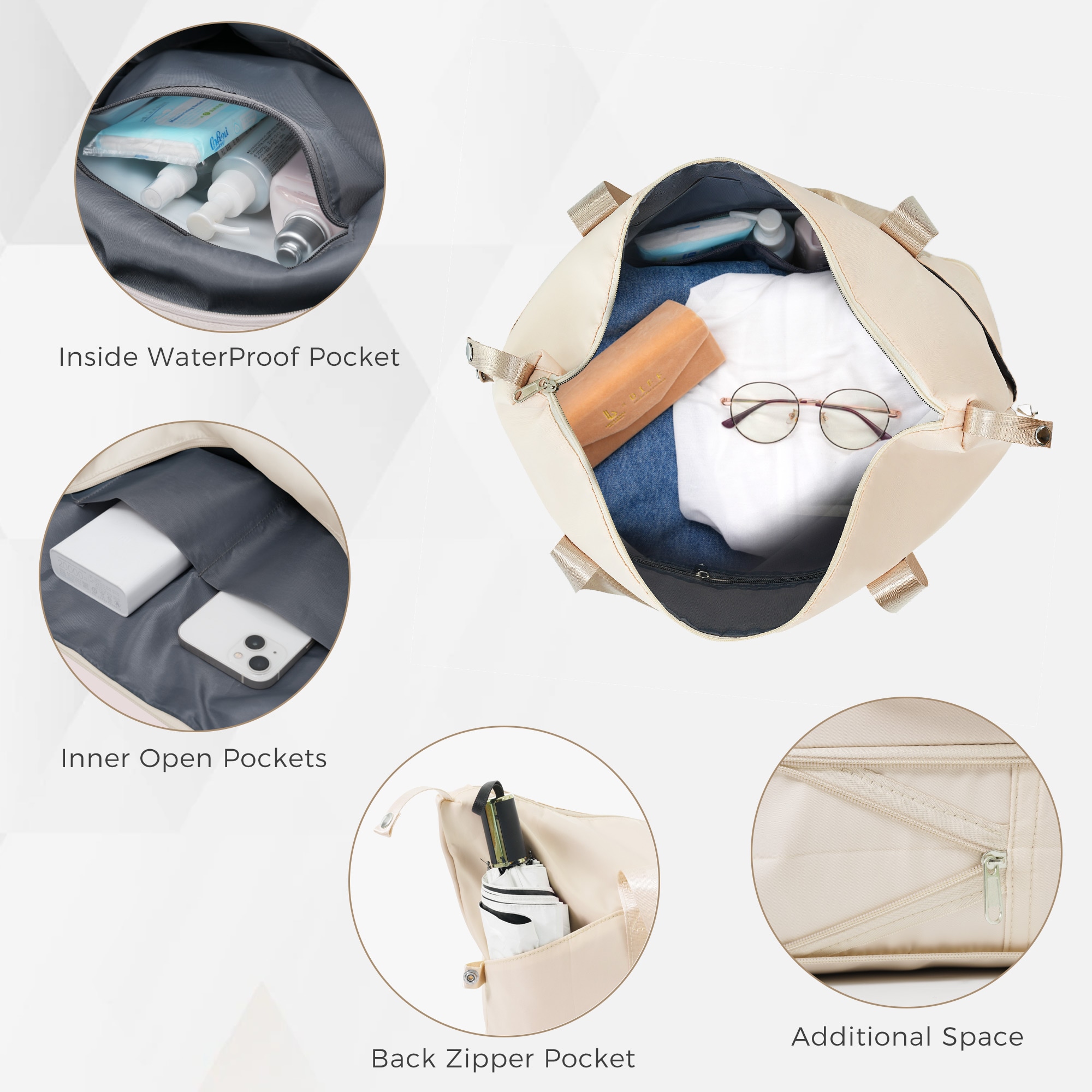 ModernLuxe L3P-N726P296017R Luggage-And-Luggage-Sets - View #6