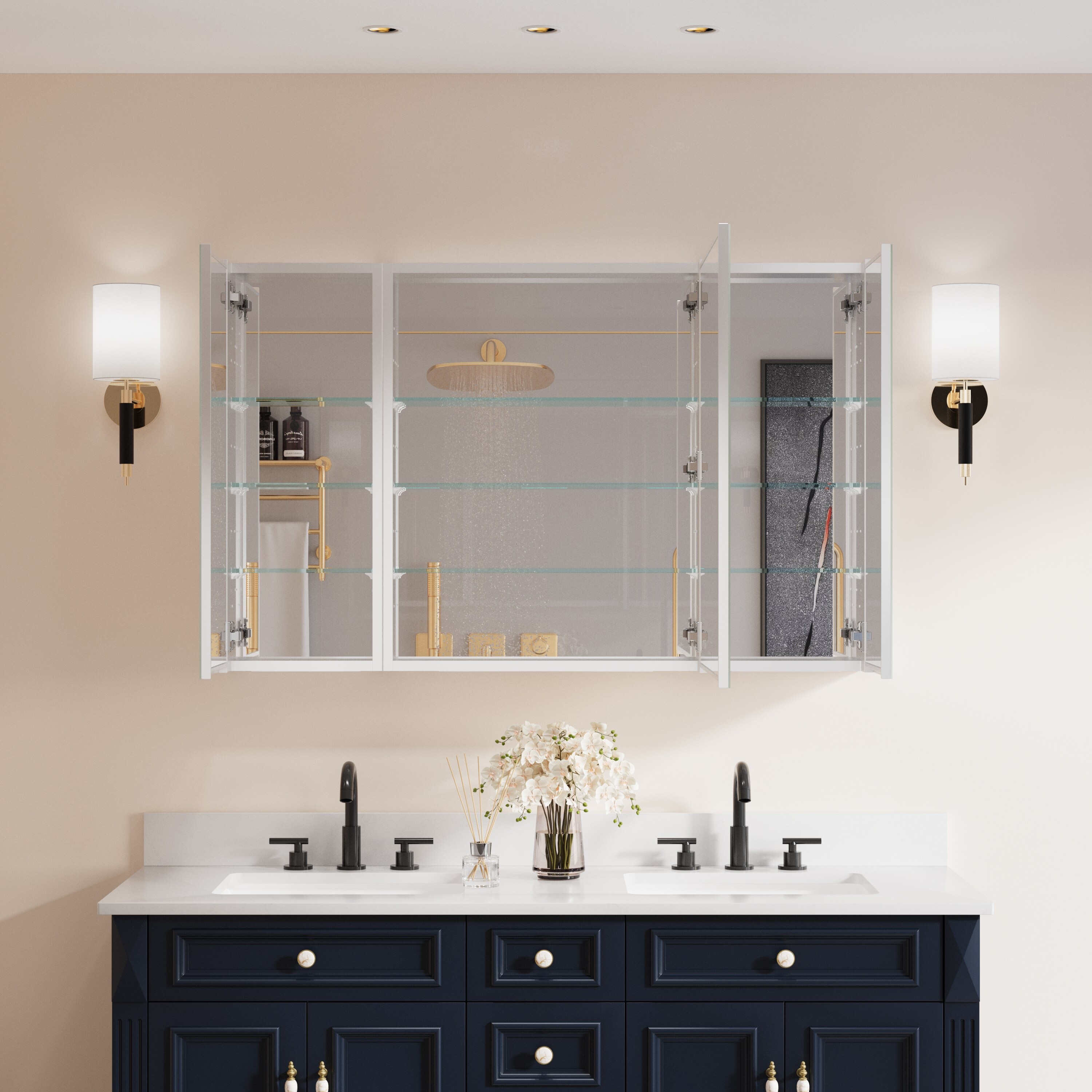Forclover MRW-JG4830 Bathroom-Medicine-Cabinets - View #4