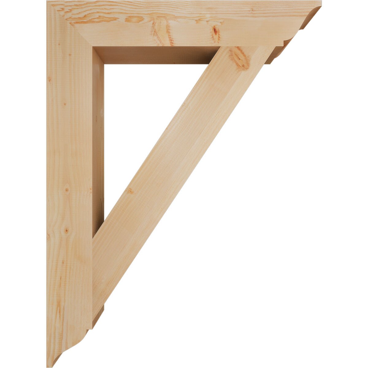 Ekena Millwork BKT06X36X48TRA01SDF Exterior-Brackets-Braces - View #3