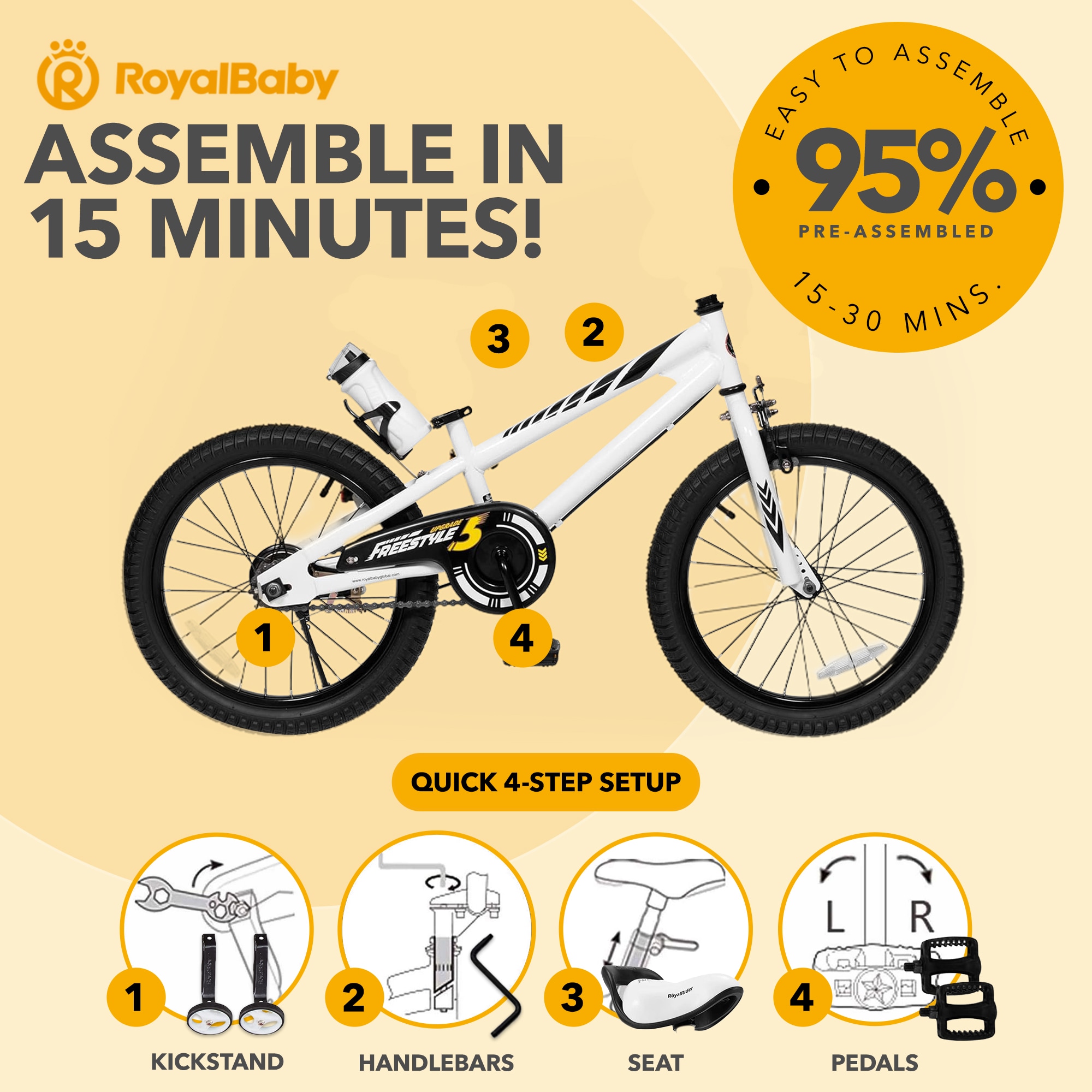 Royal Baby 401345 bikes - View #4