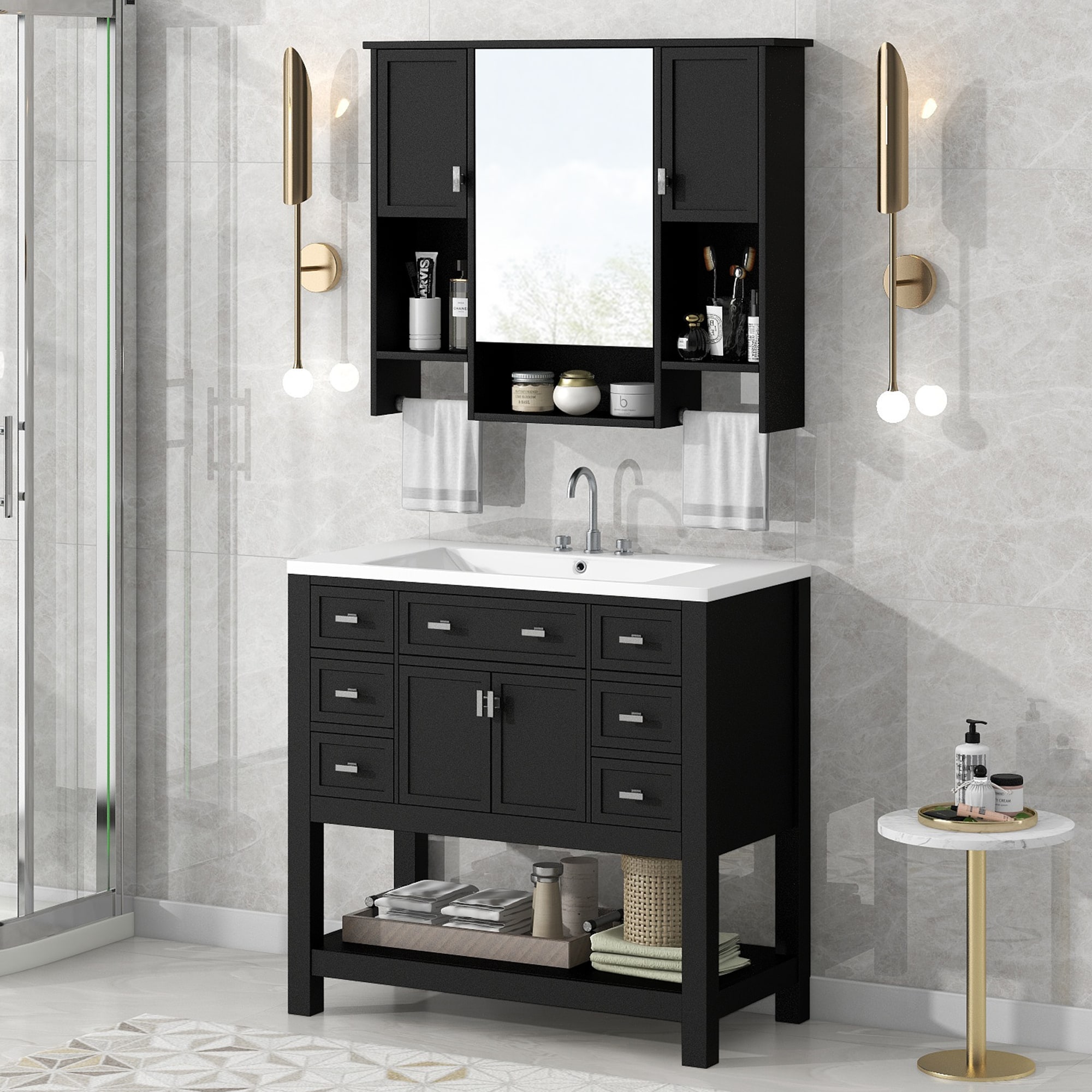 Tatayosi RY-125AAB-1 Bath-Vanity-Combo - View #3