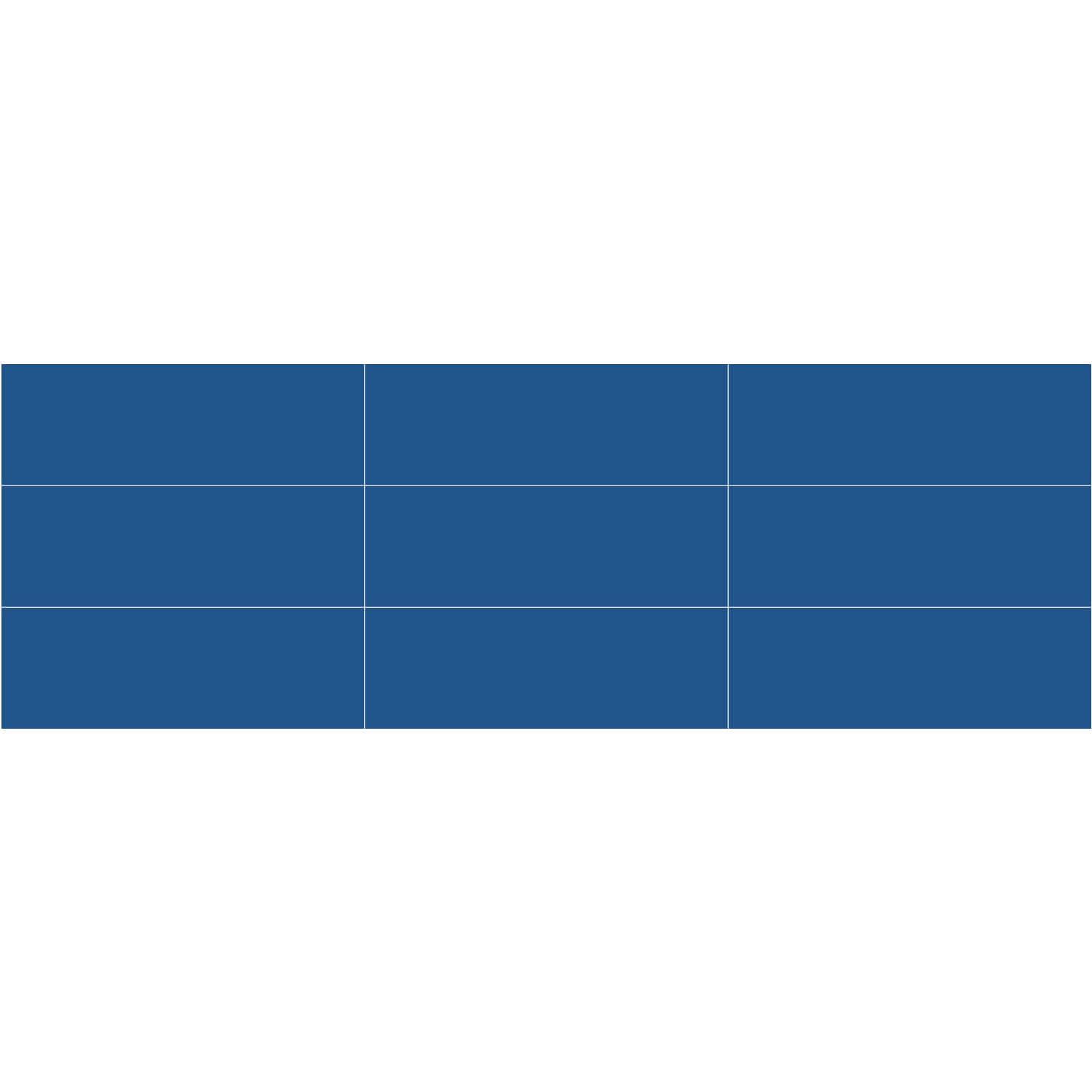 Daltile Core Classic Linear Sea Breeze 6-in x 18-in Glossy Ceramic Subway Wall Tile ( 11.25-sq ft Carton )