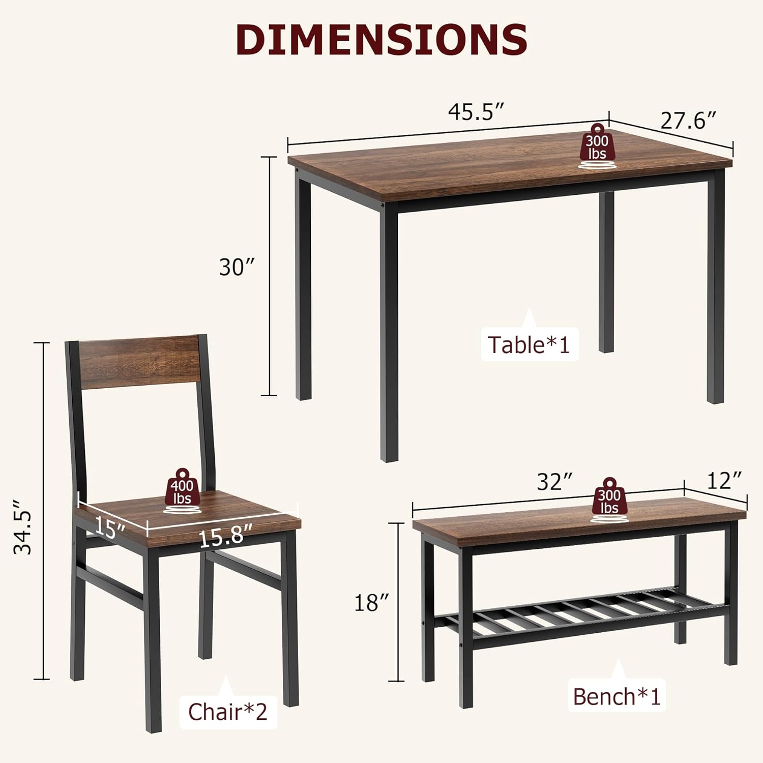 Garvee JMH0131-PHO-0ZP4RX5Z Dining-Sets - View #3
