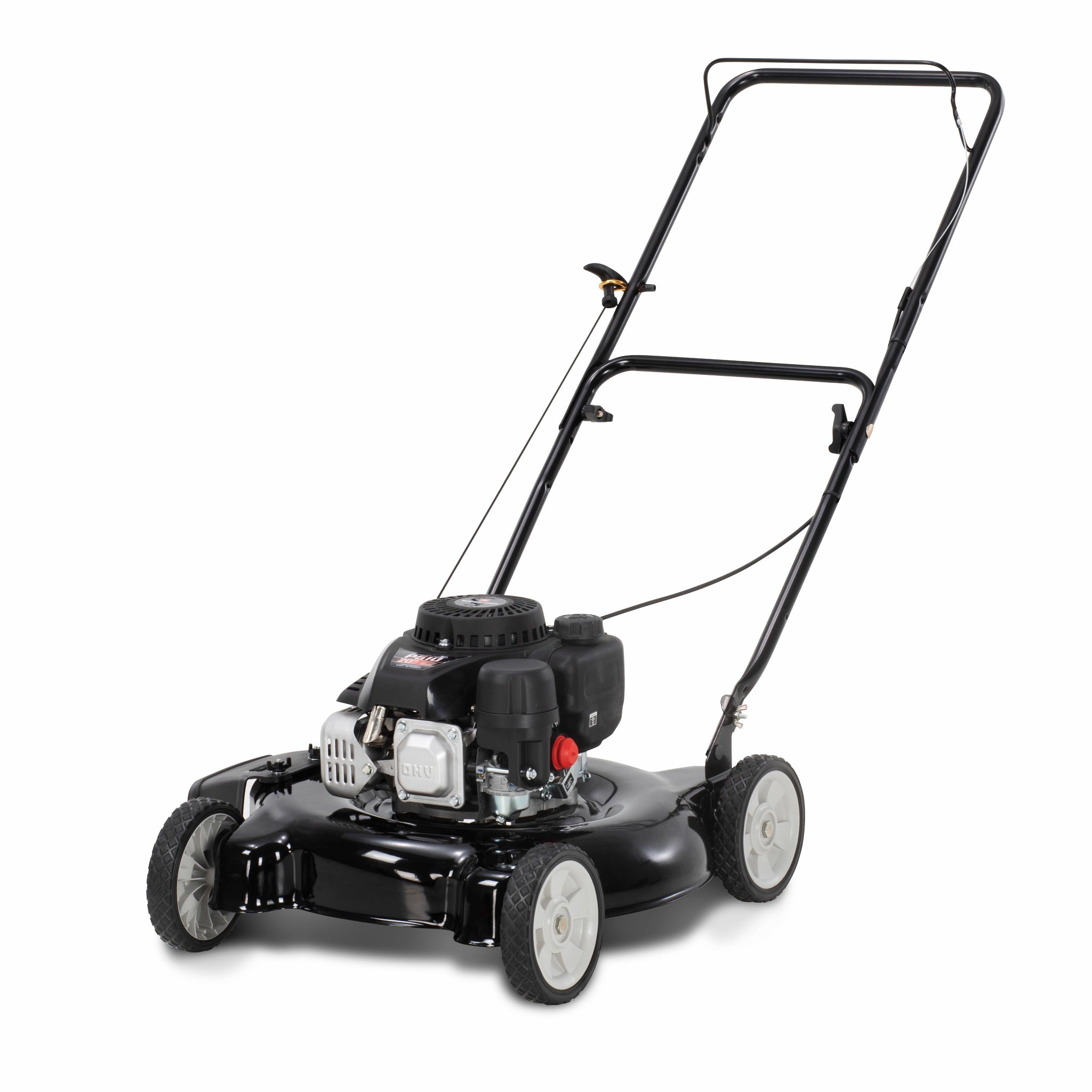 Yard Machines 20-in Gas Push Lawn Mower with 79-cc Engine in the Gas Push  Lawn Mowers department at