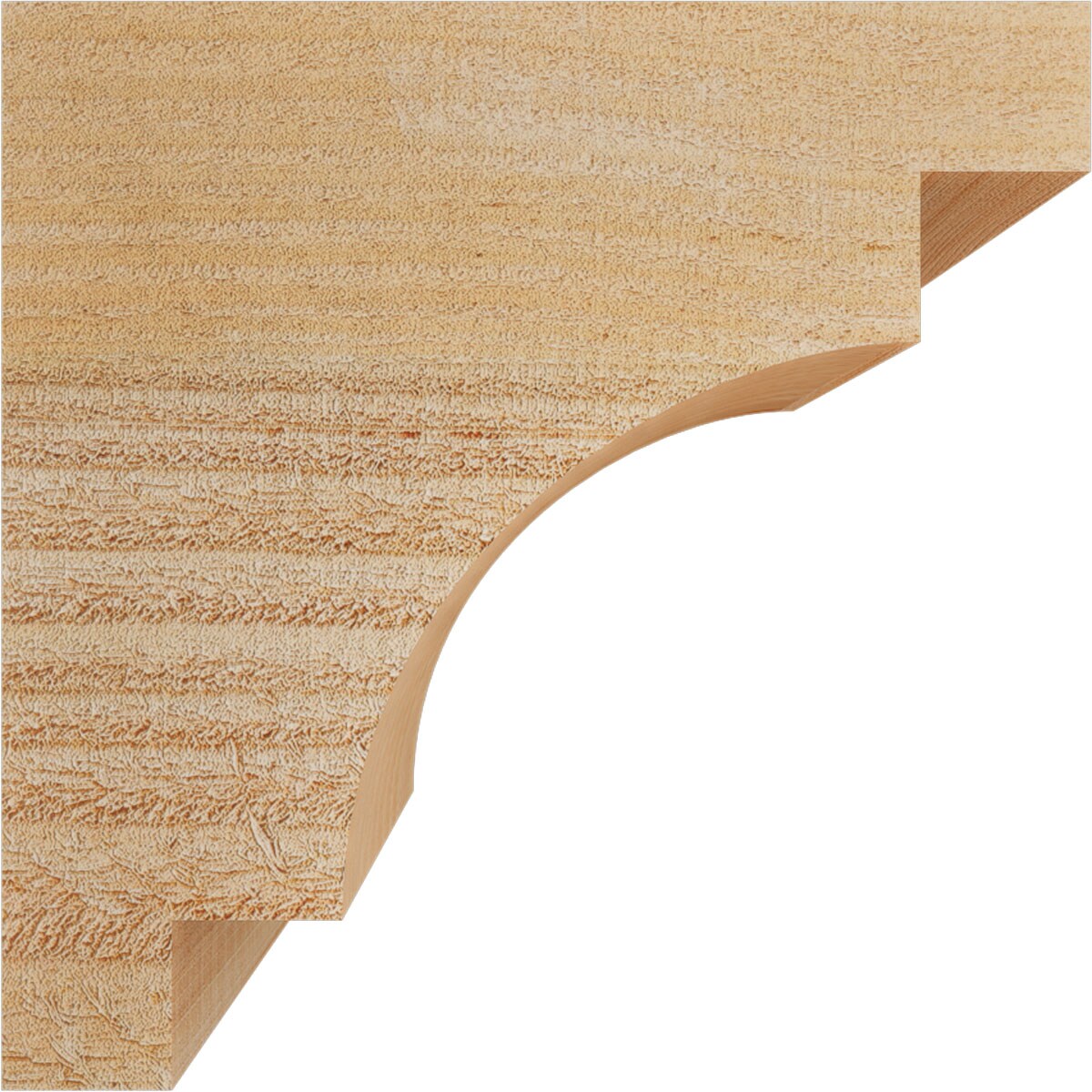 Ekena Millwork COR04X08X08MED00RDF corbels - View #3