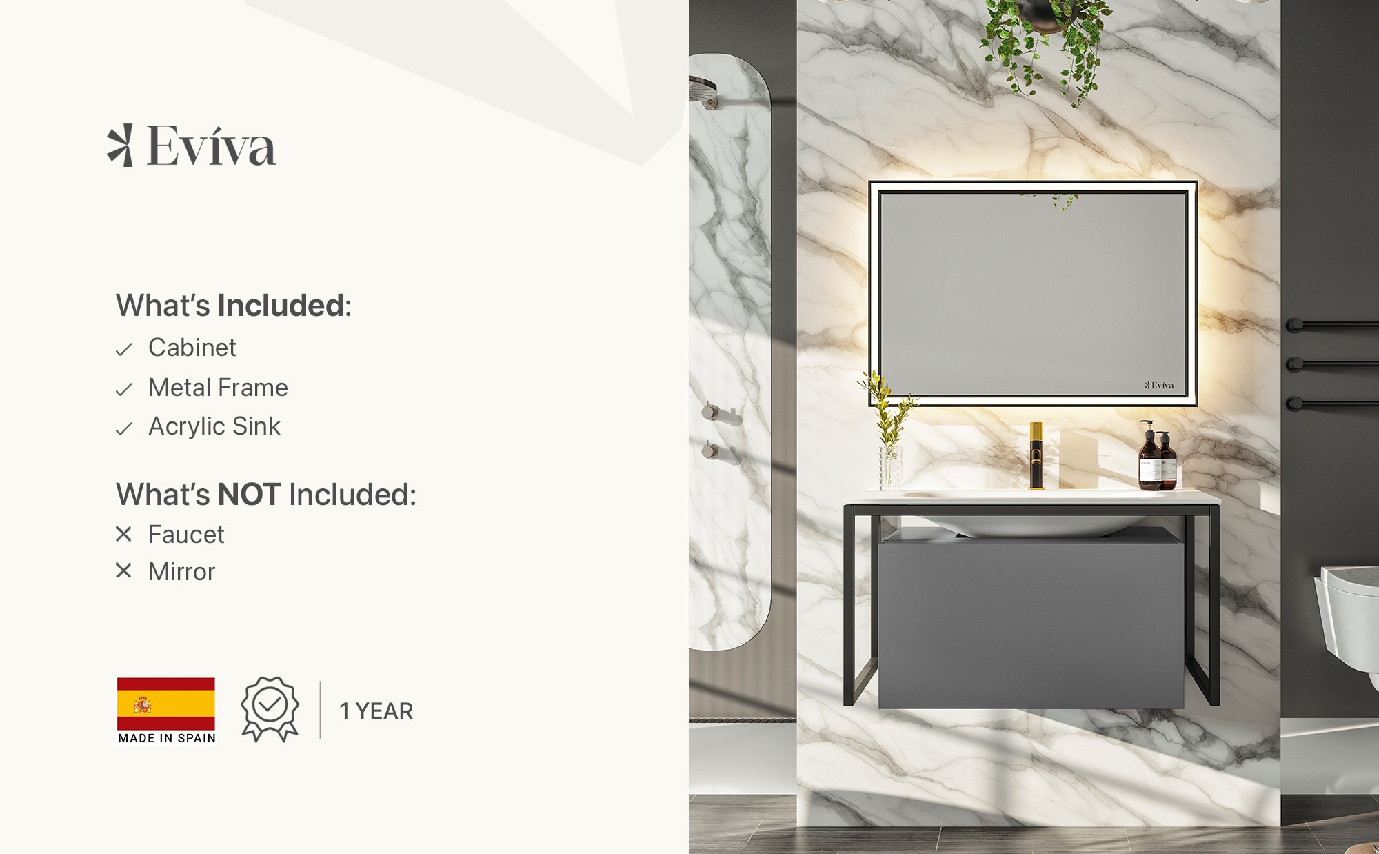 Eviva EVVN111-32GR Bath-Vanity-Combo - View #9
