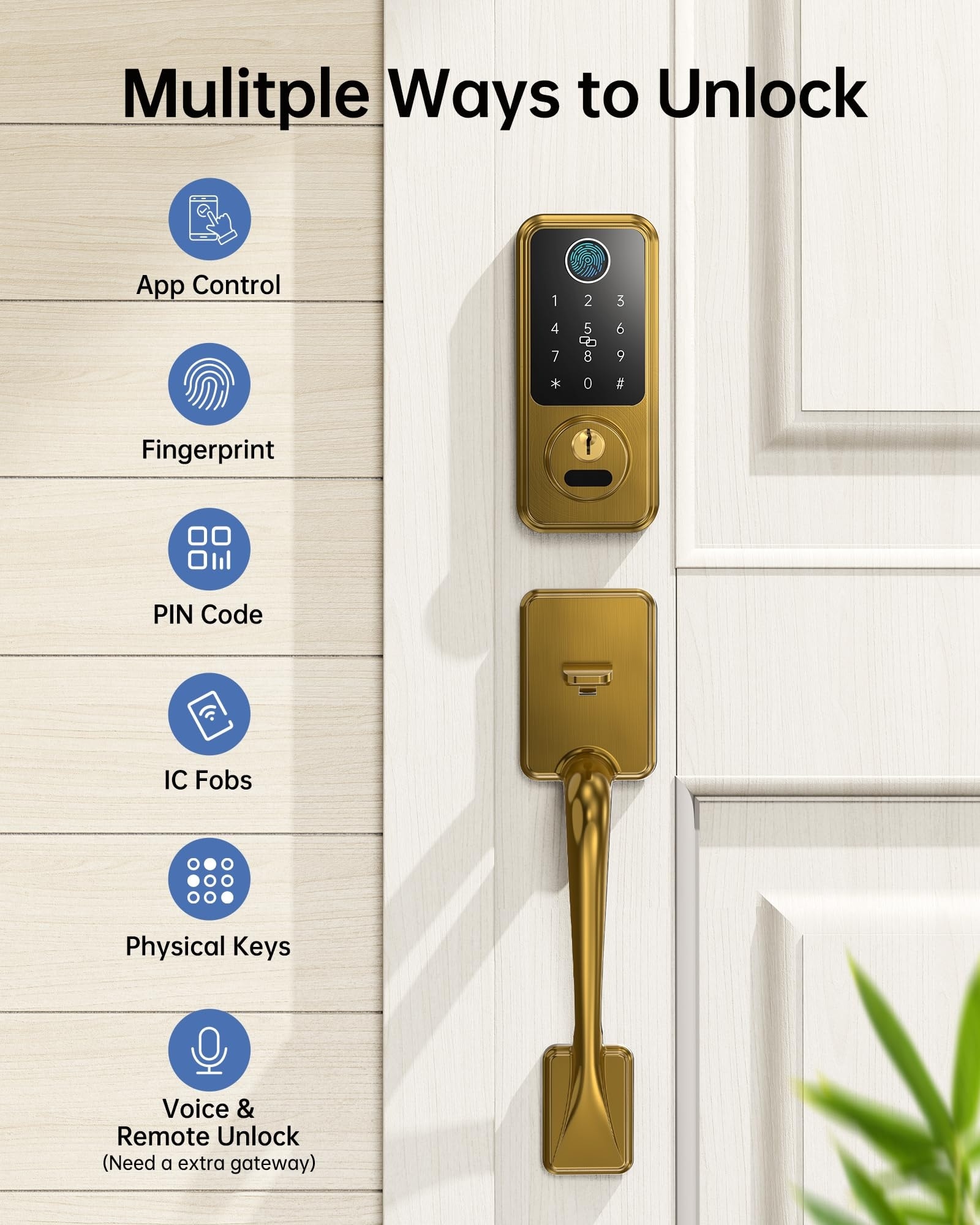 Phyfalip LPF0502T56 Electronic-Door-Locks - View #2