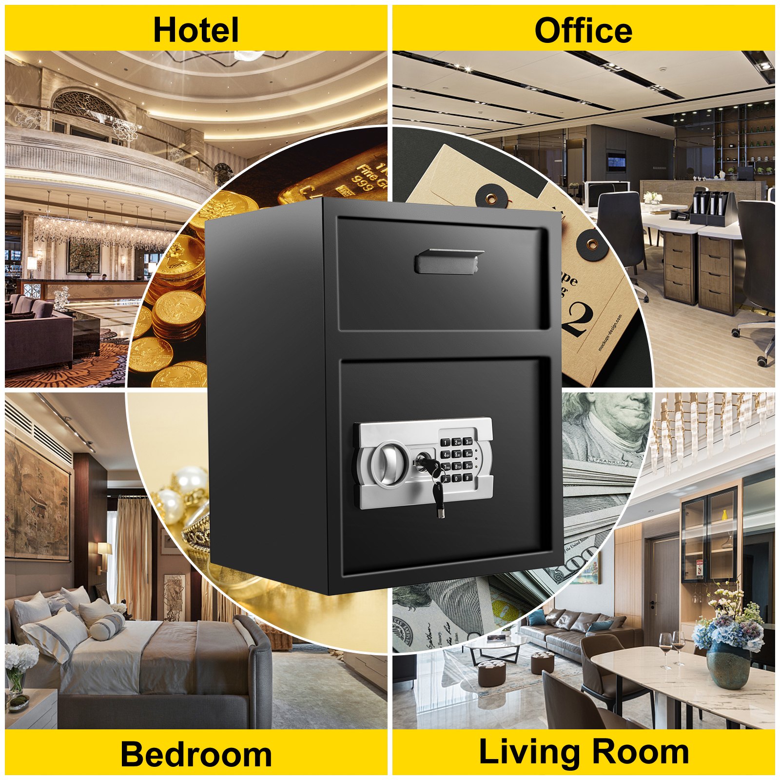 LOVMOR SF-Y-T3342P298259 Floor-Wall-Safes - View #3