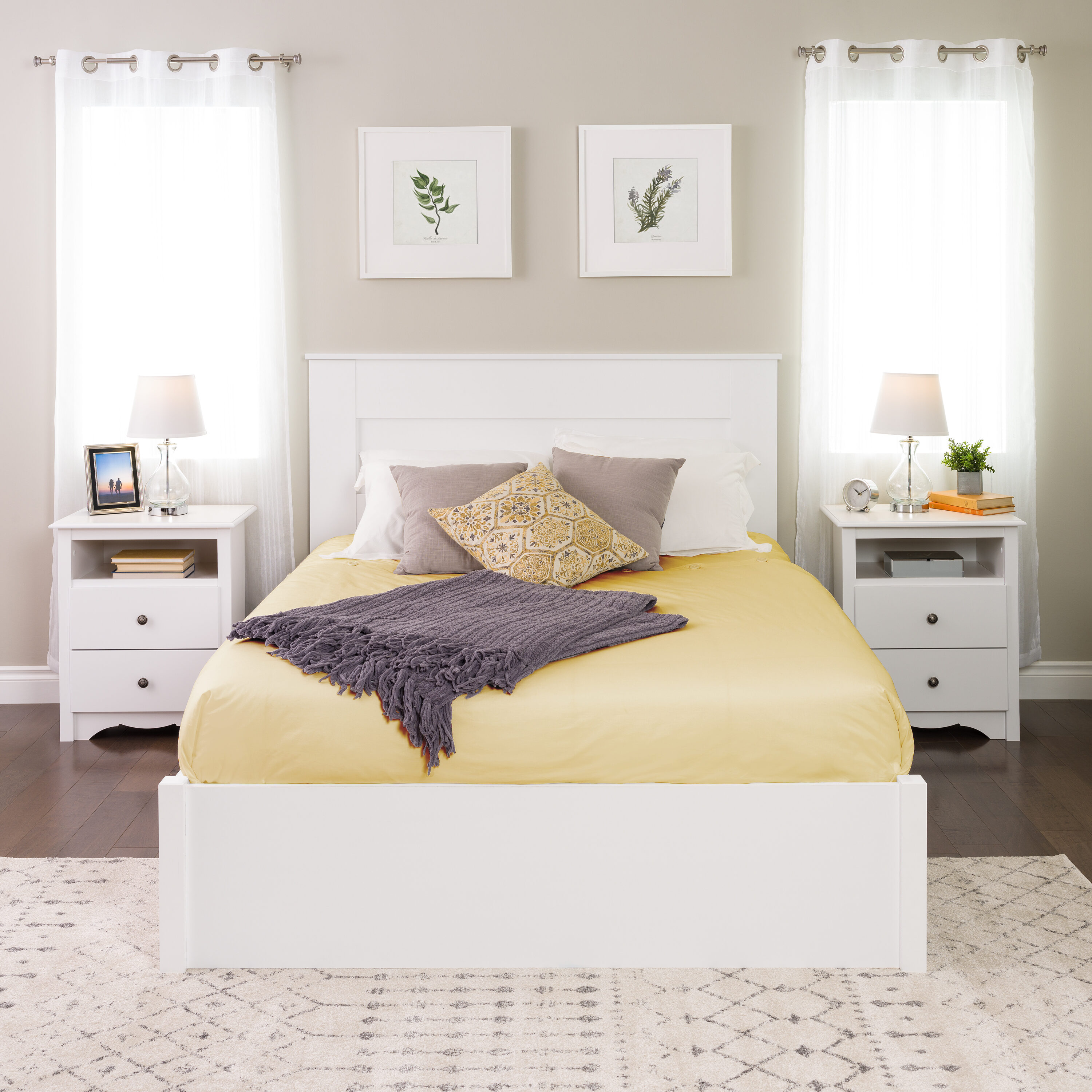 Prepac WHFQ-1301-1 Upholstered-Headboards - View #8