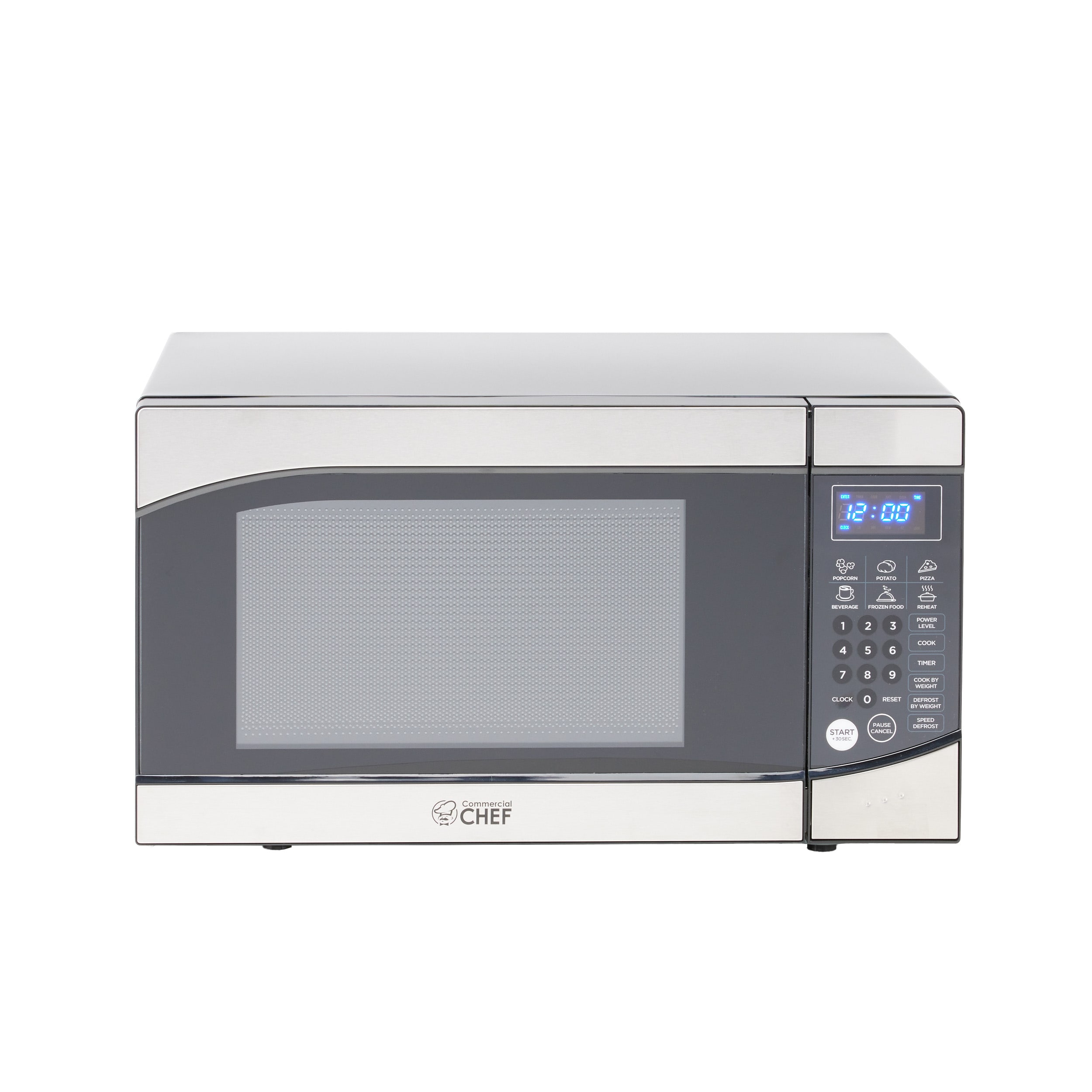 Commercial Chef CHM9MB COMMERCIAL CHEF Small Microwave 0.9 Cu. Ft