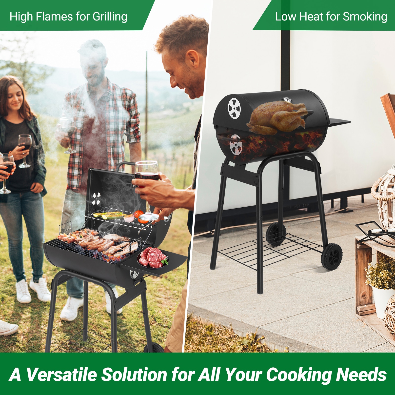 Winado LO1G57000750 Charcoal-Grills - View #9