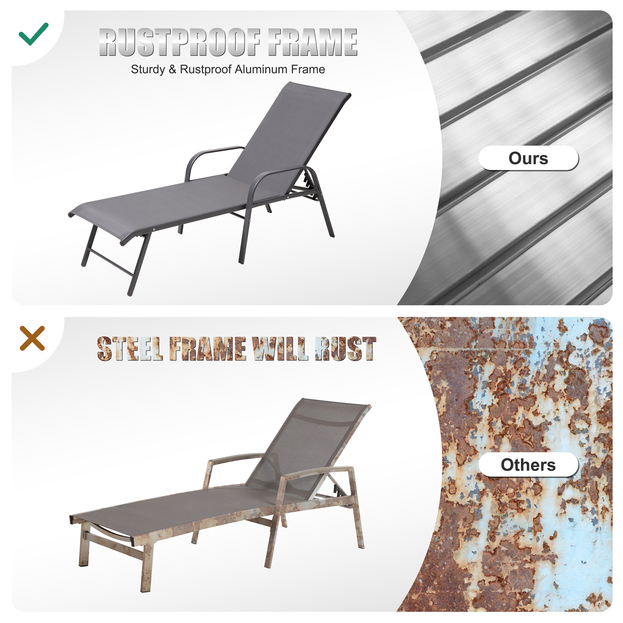 Crestlive Products CL-LG024GRY-2 Patio-Chairs - View #4