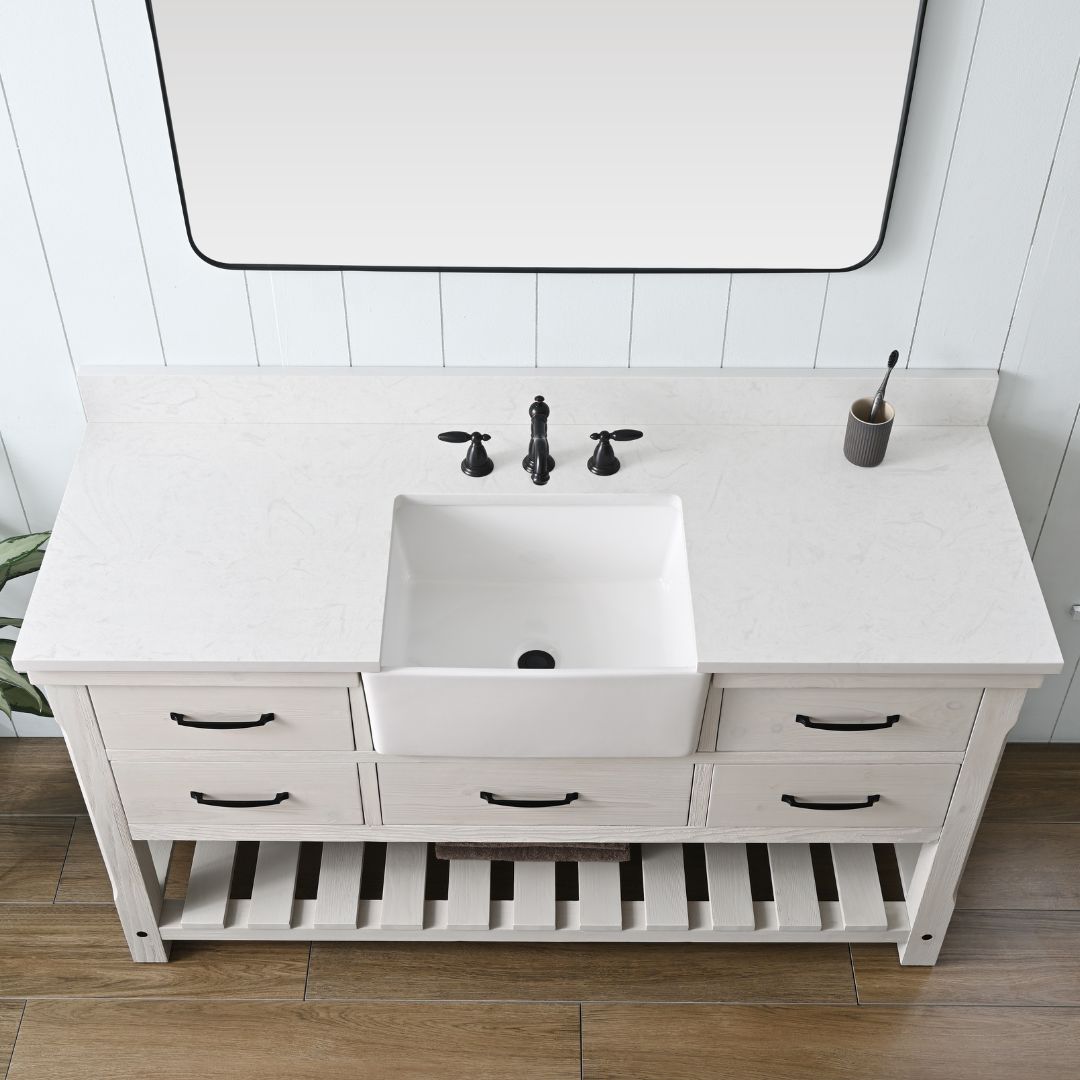 Sudio Design WESLEY-60WW-S Bath-Vanity-Combo - View #6