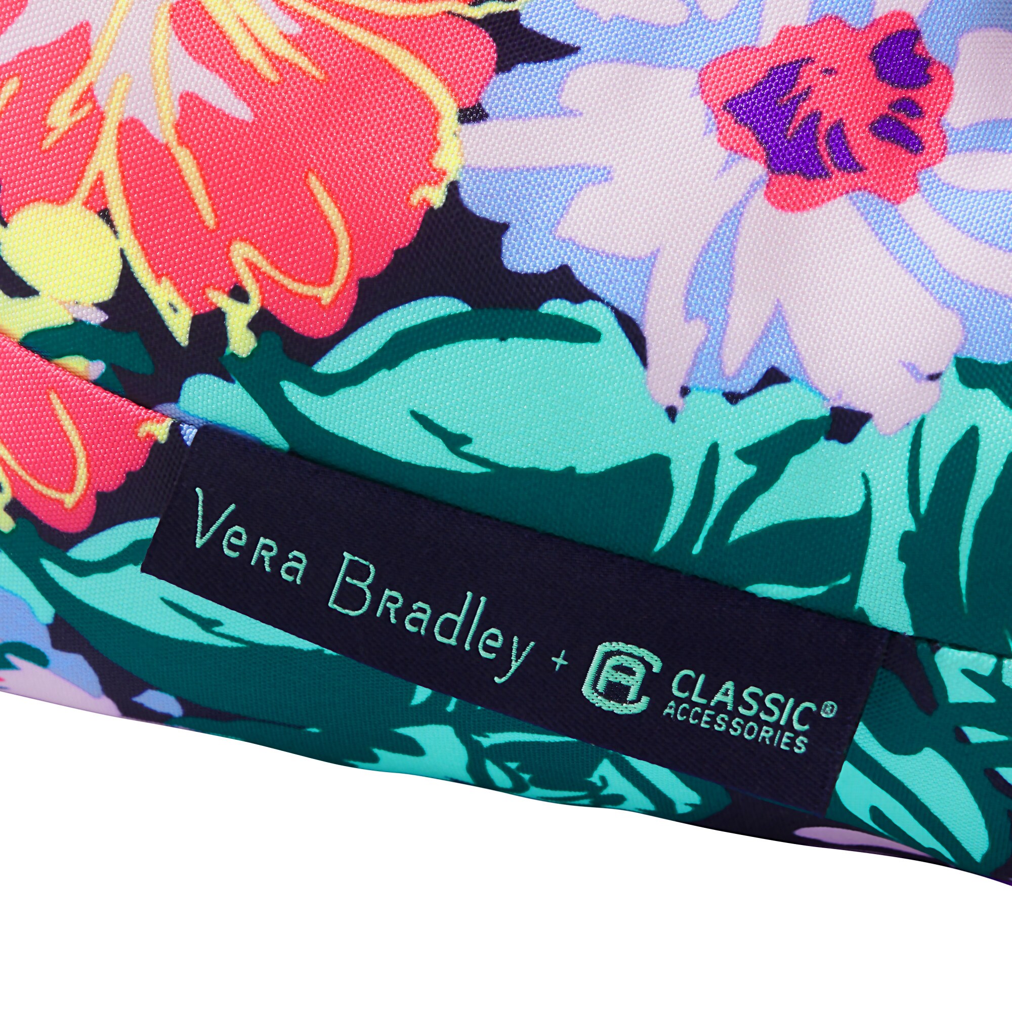 Happy Blooms Water-Resistant Outdoor Patio Chair Cushions, 19" x 19", 2-Pack