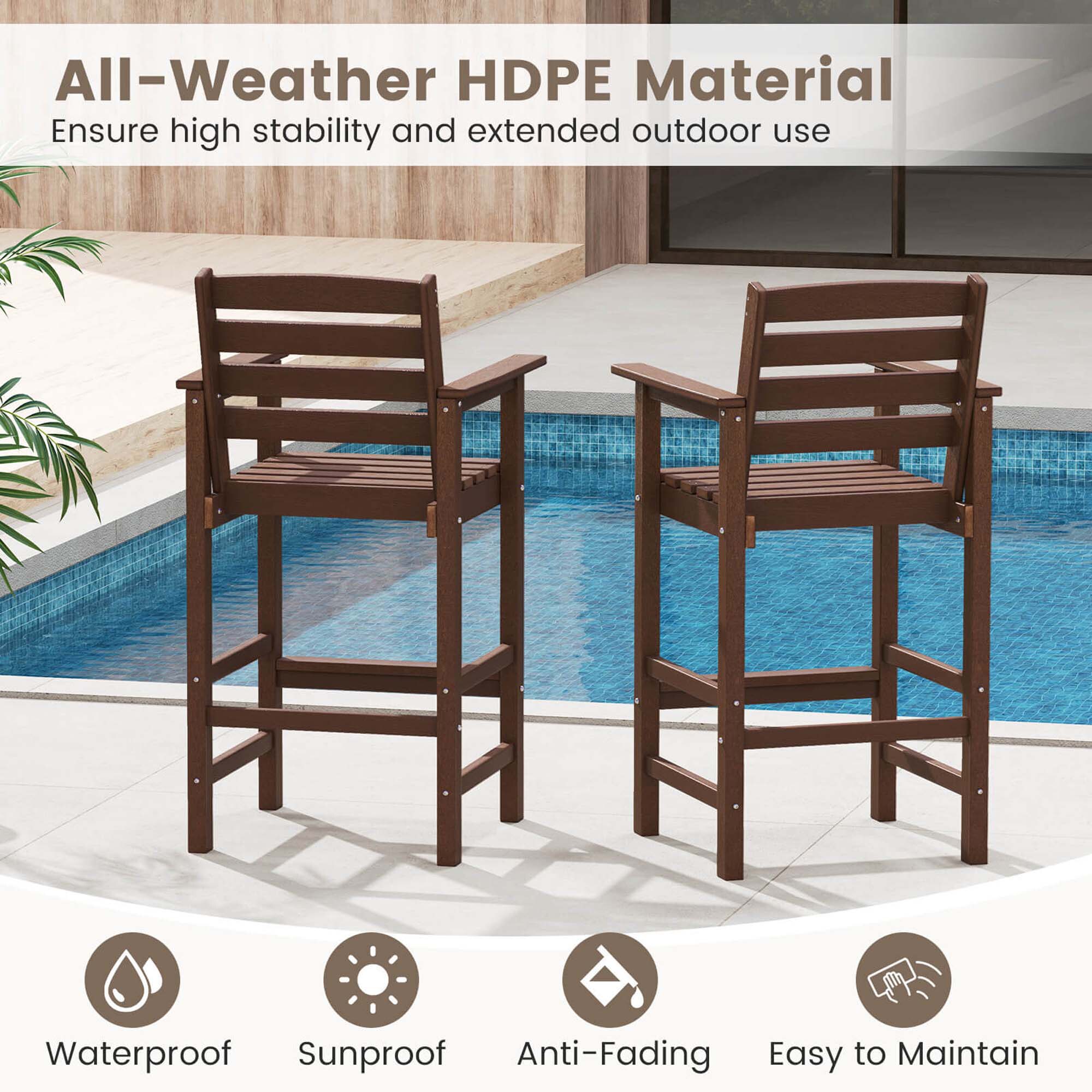 Costway HCST05556 Patio-Chairs - View #5